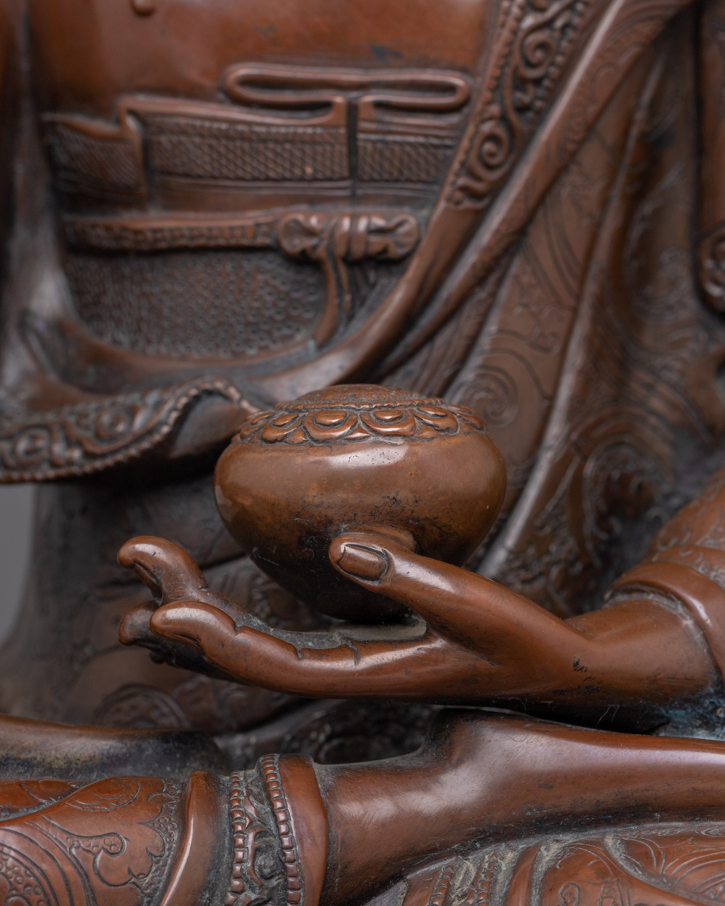 Lotus Seated Shakyamuni Buddha: Enlightened Sage