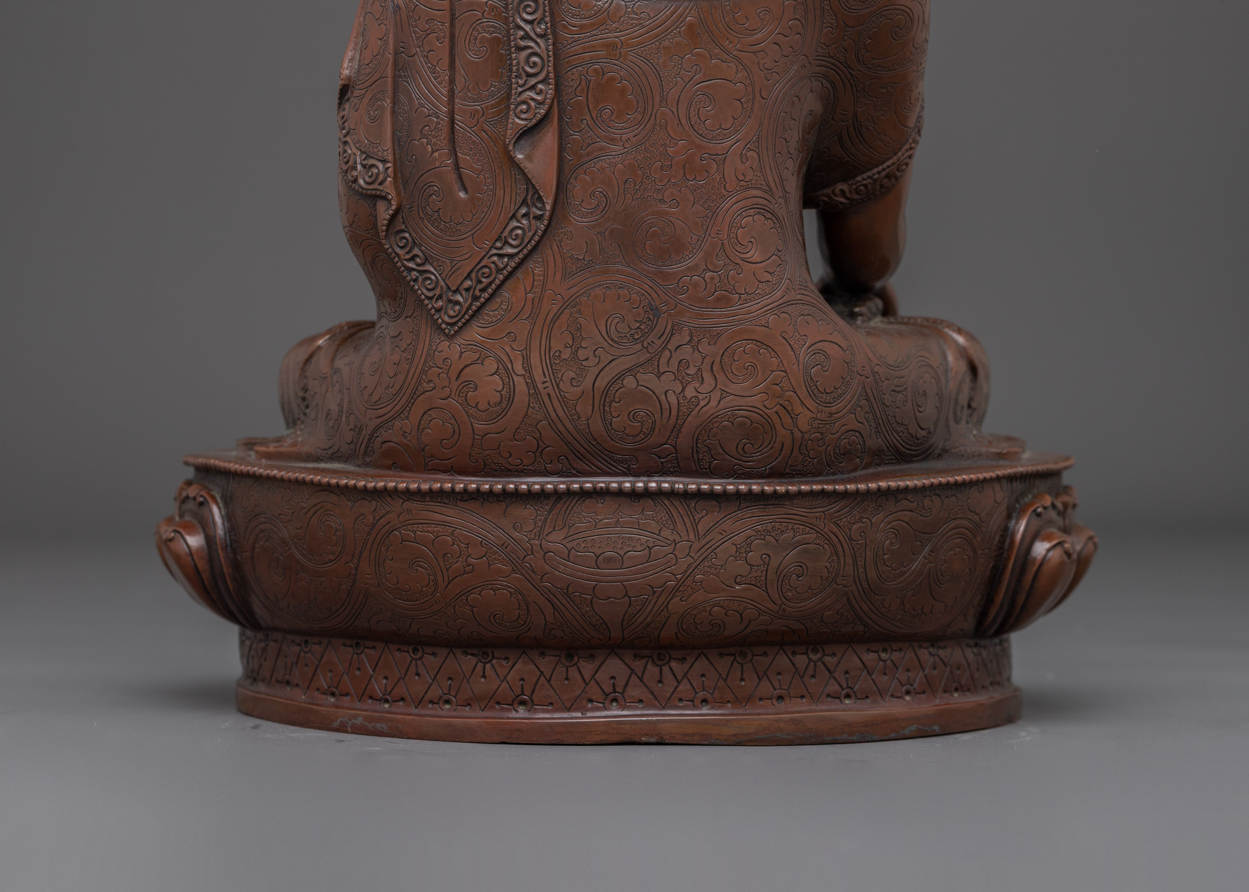 Lotus Seated Shakyamuni Buddha: Enlightened Sage