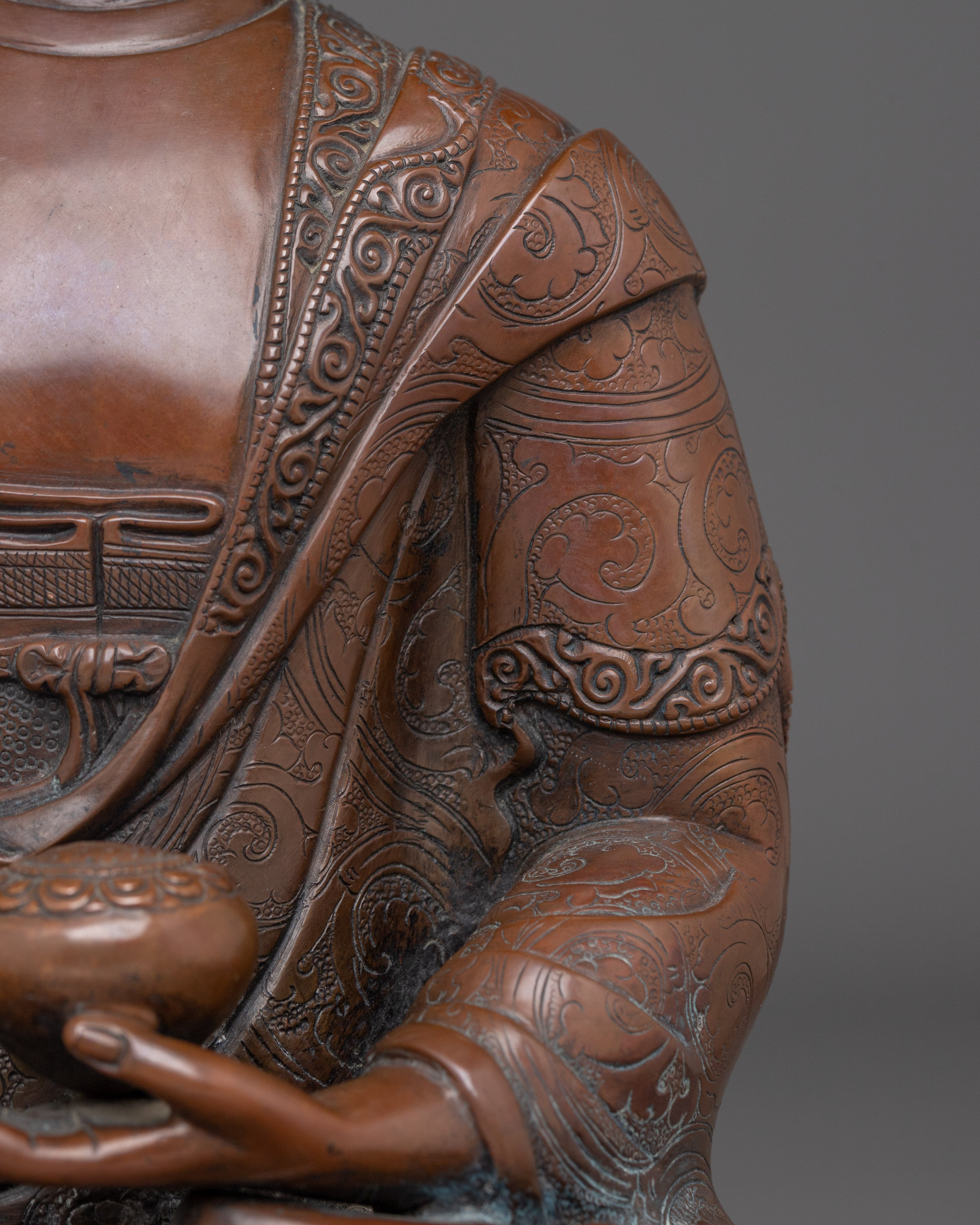 Lotus Seated Shakyamuni Buddha: Enlightened Sage