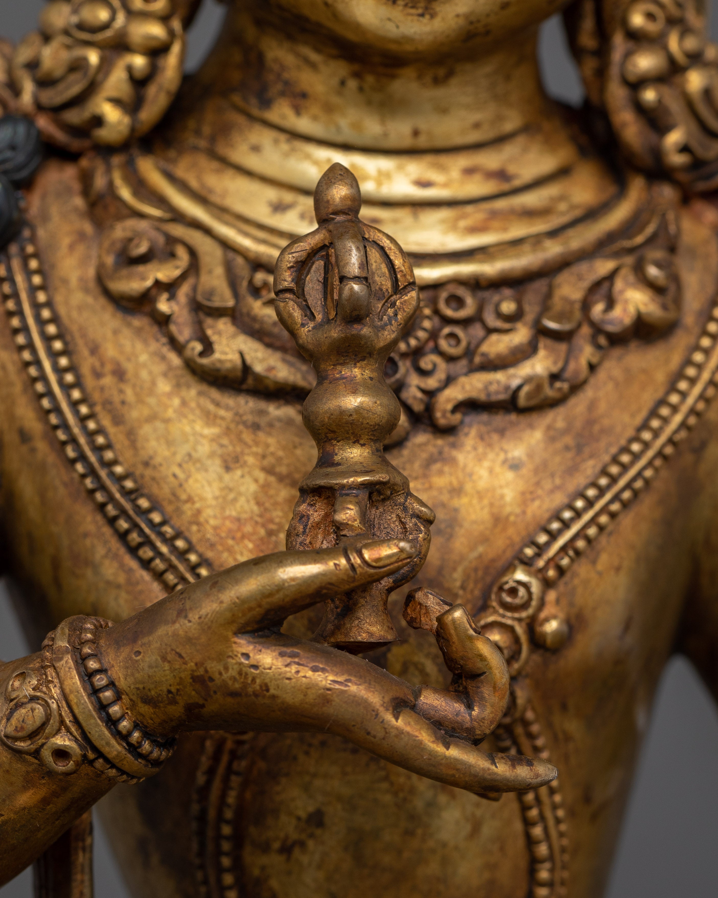 Nepali Vajrasattva Statue | Sacred Icon for Purity and Peace