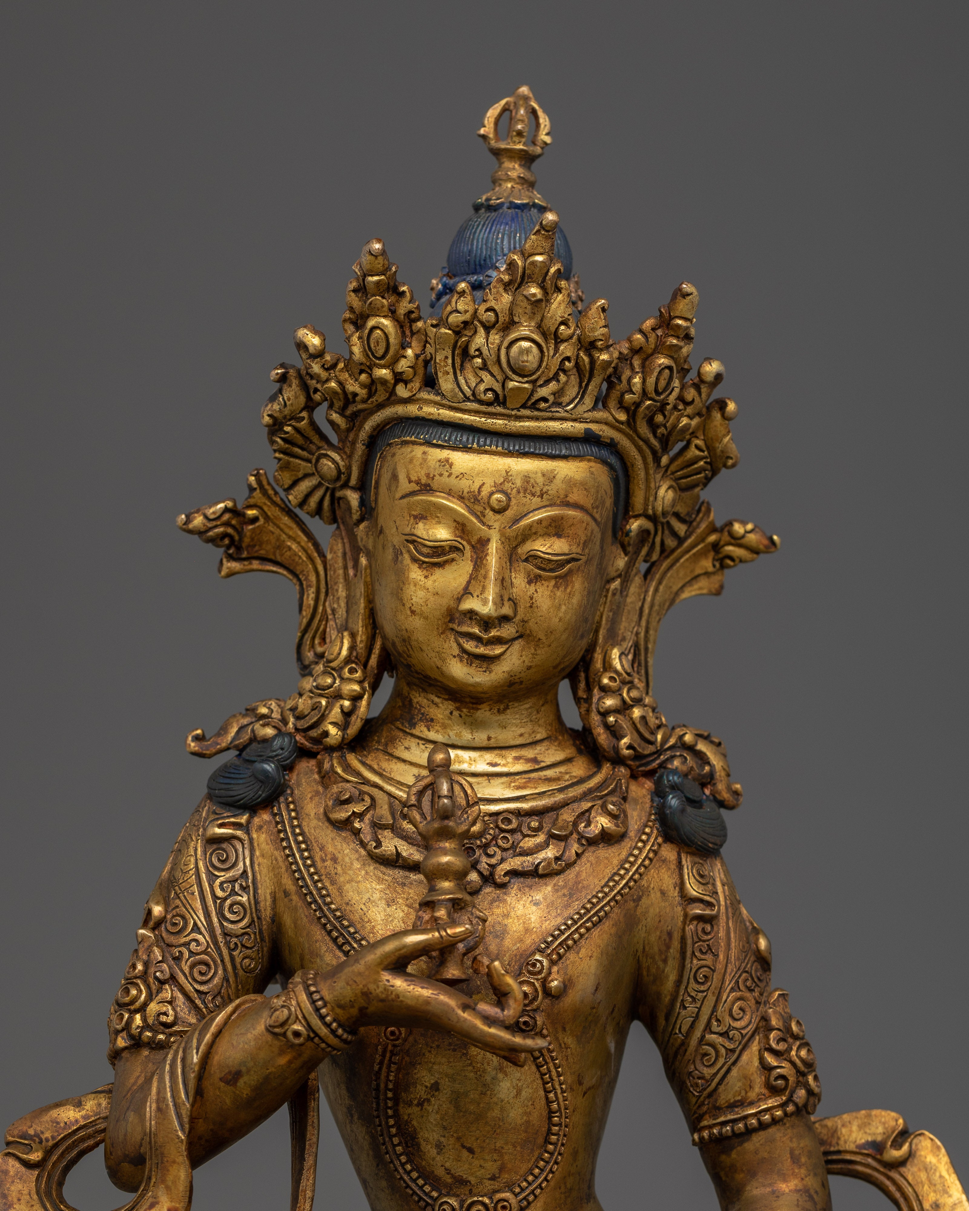 Nepali Vajrasattva Statue | Sacred Icon for Purity and Peace