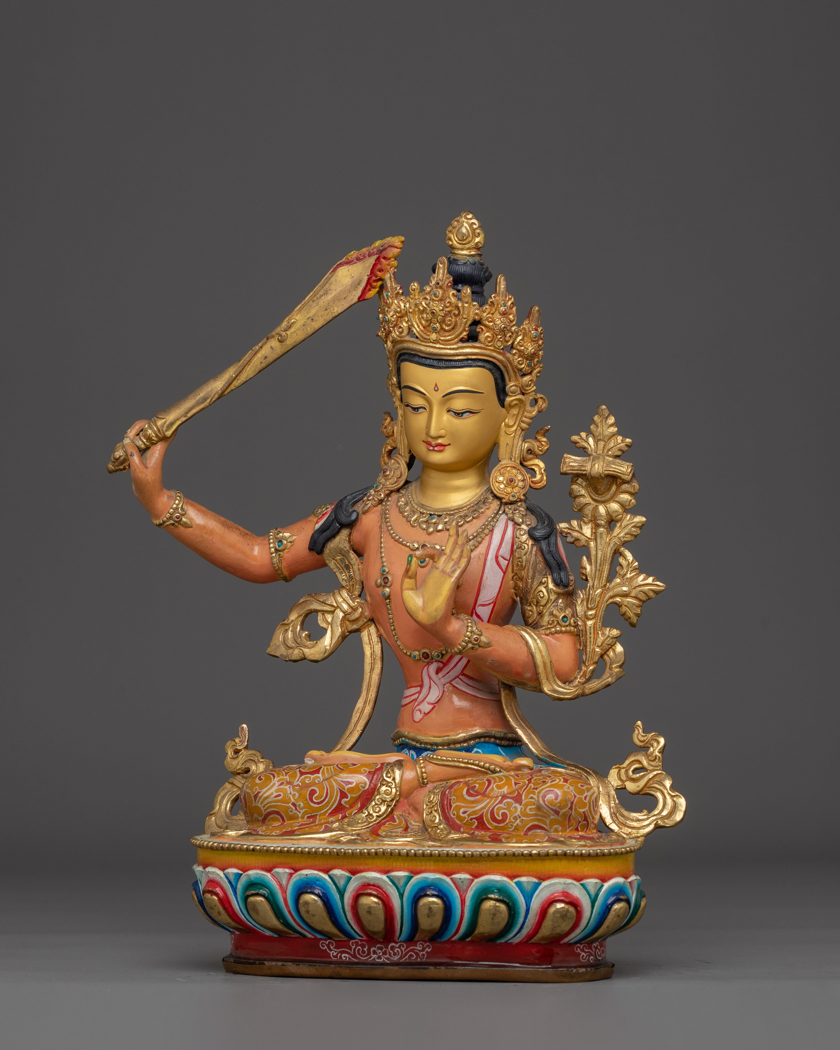 Spiritual Manjushri Art | Nepali Himalayan Art