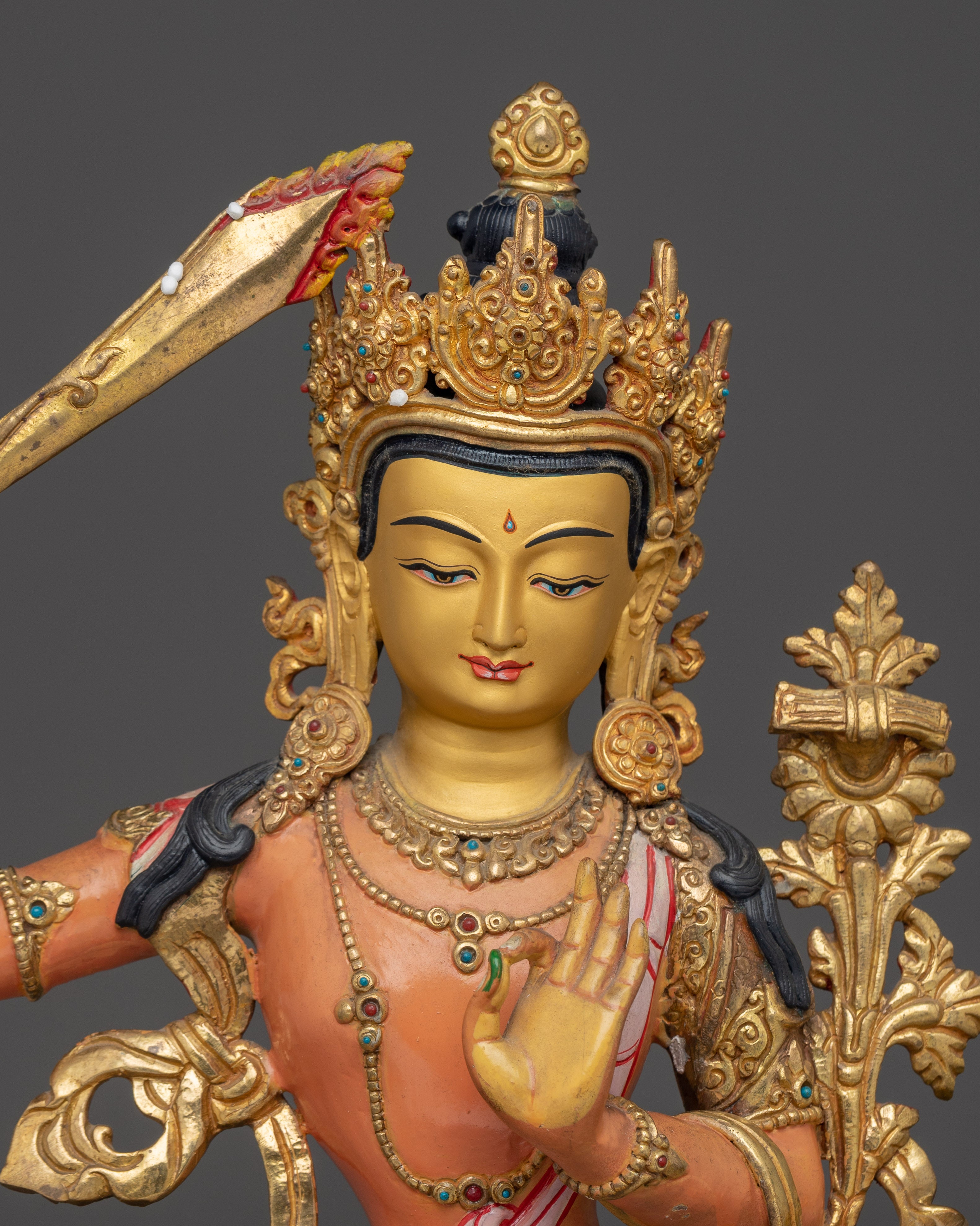 Spiritual Manjushri Art | Nepali Himalayan Art