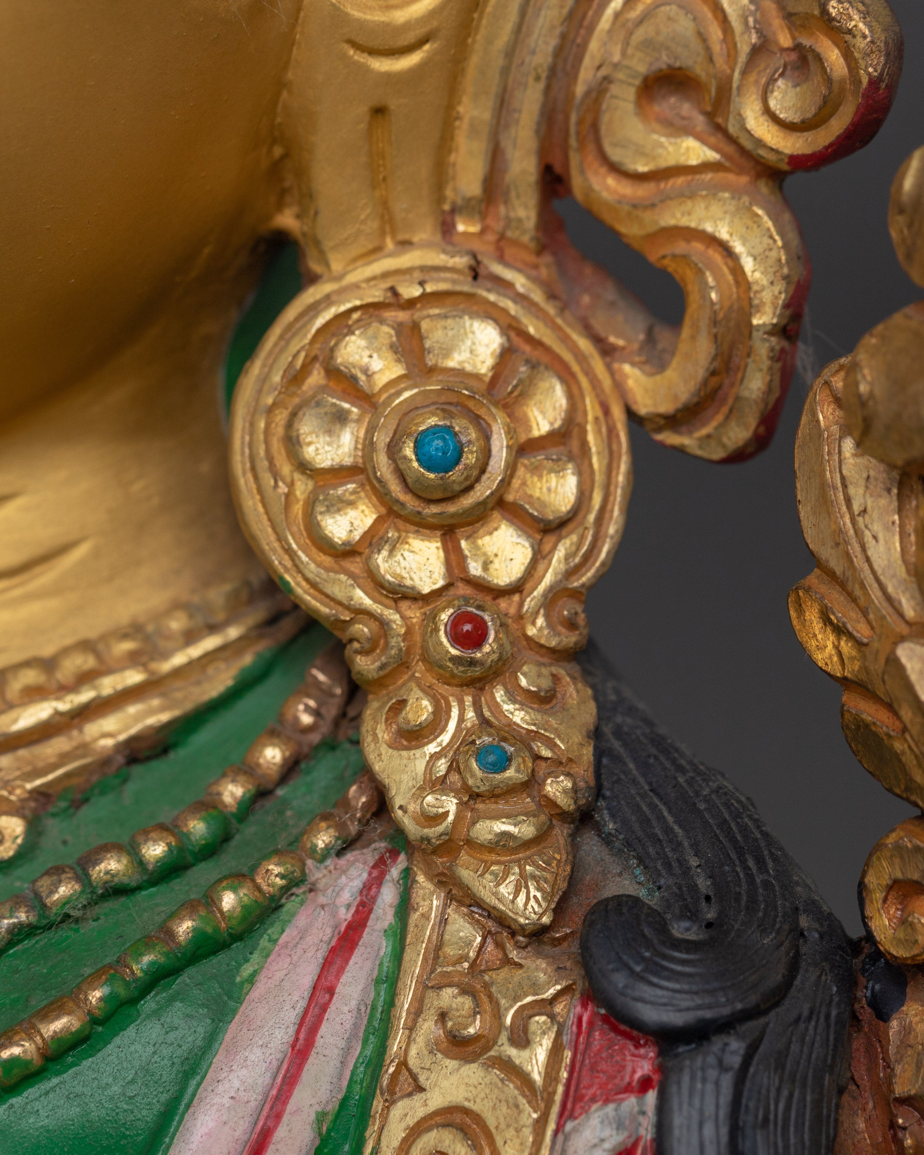 Mother Green Tara Handmade Statue | Divine Female Buddha