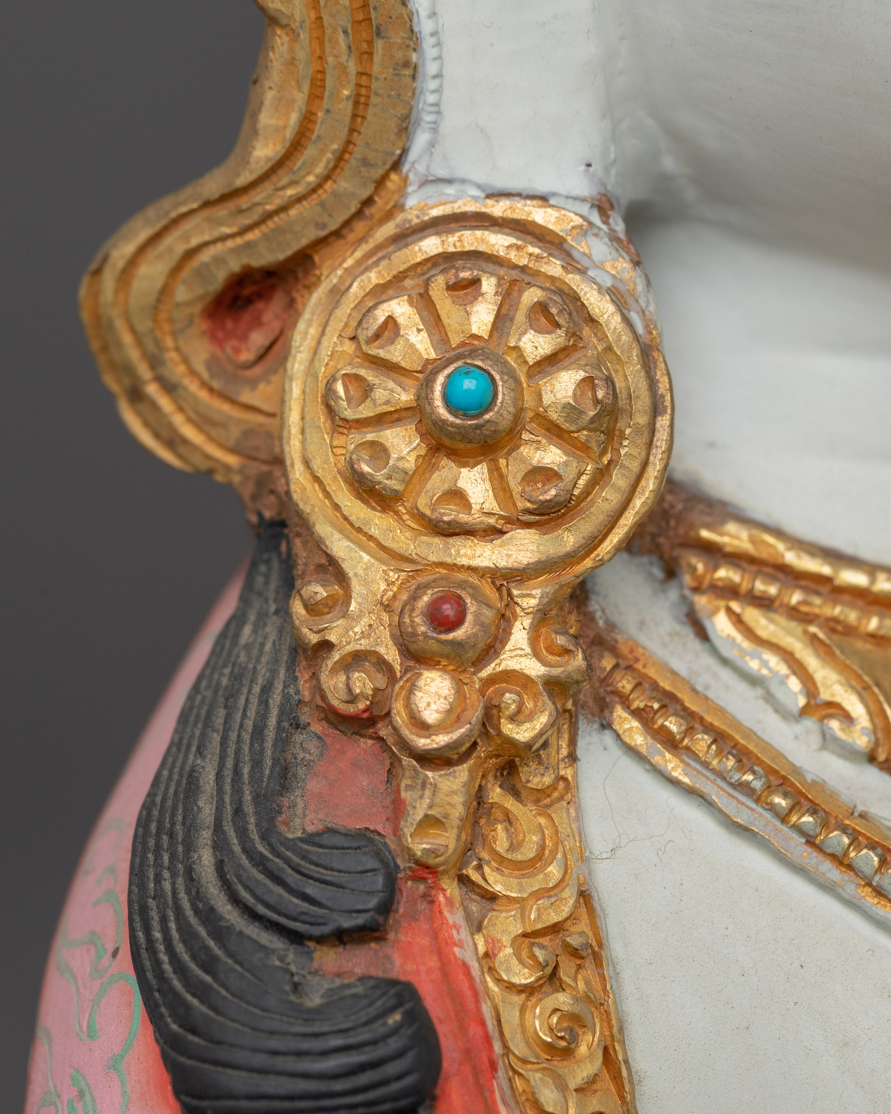 Handcrafted White Tara Statue | Healing Deity for Peace and Longevity