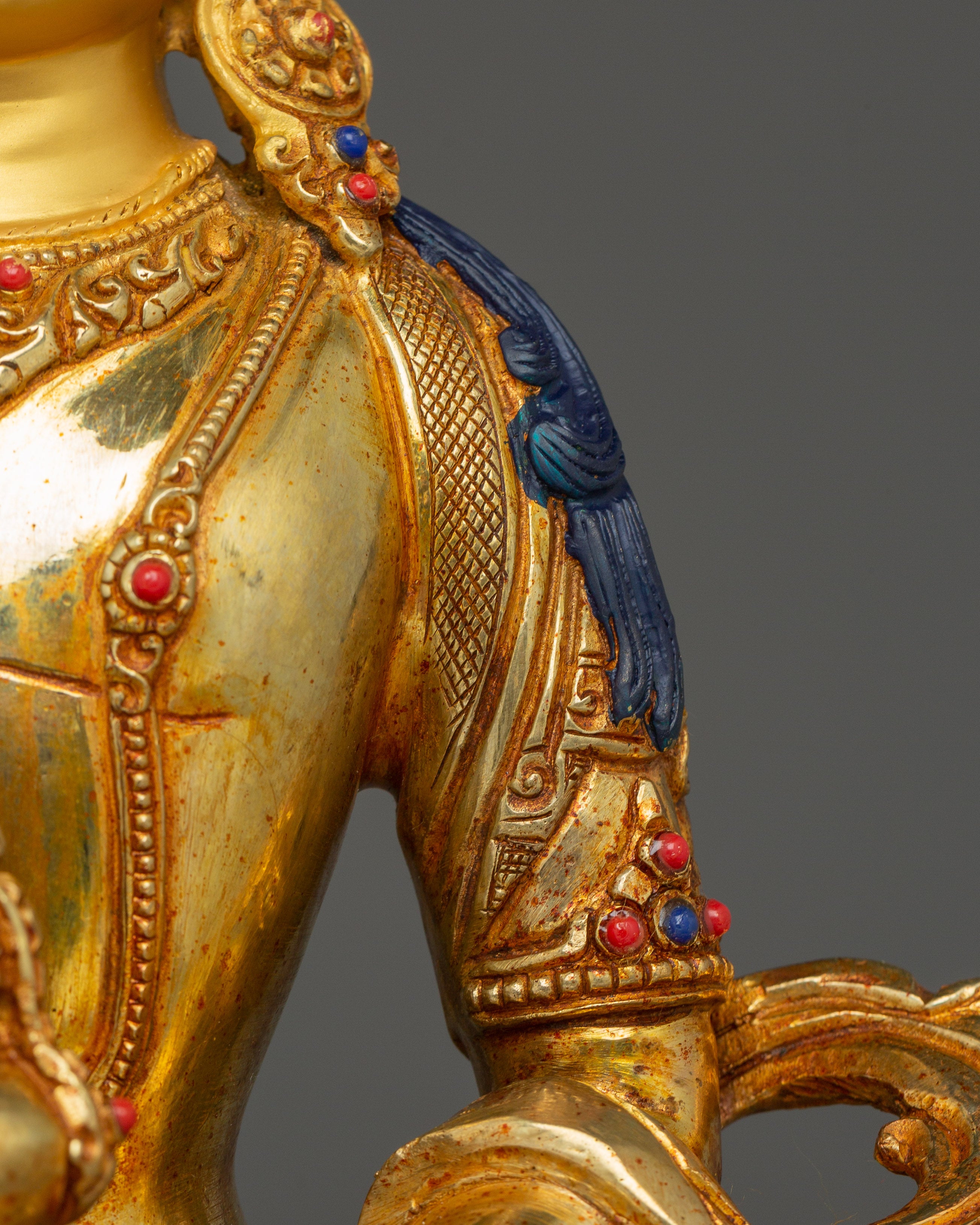 Buddhist Longevity Icon Amitayus Statue