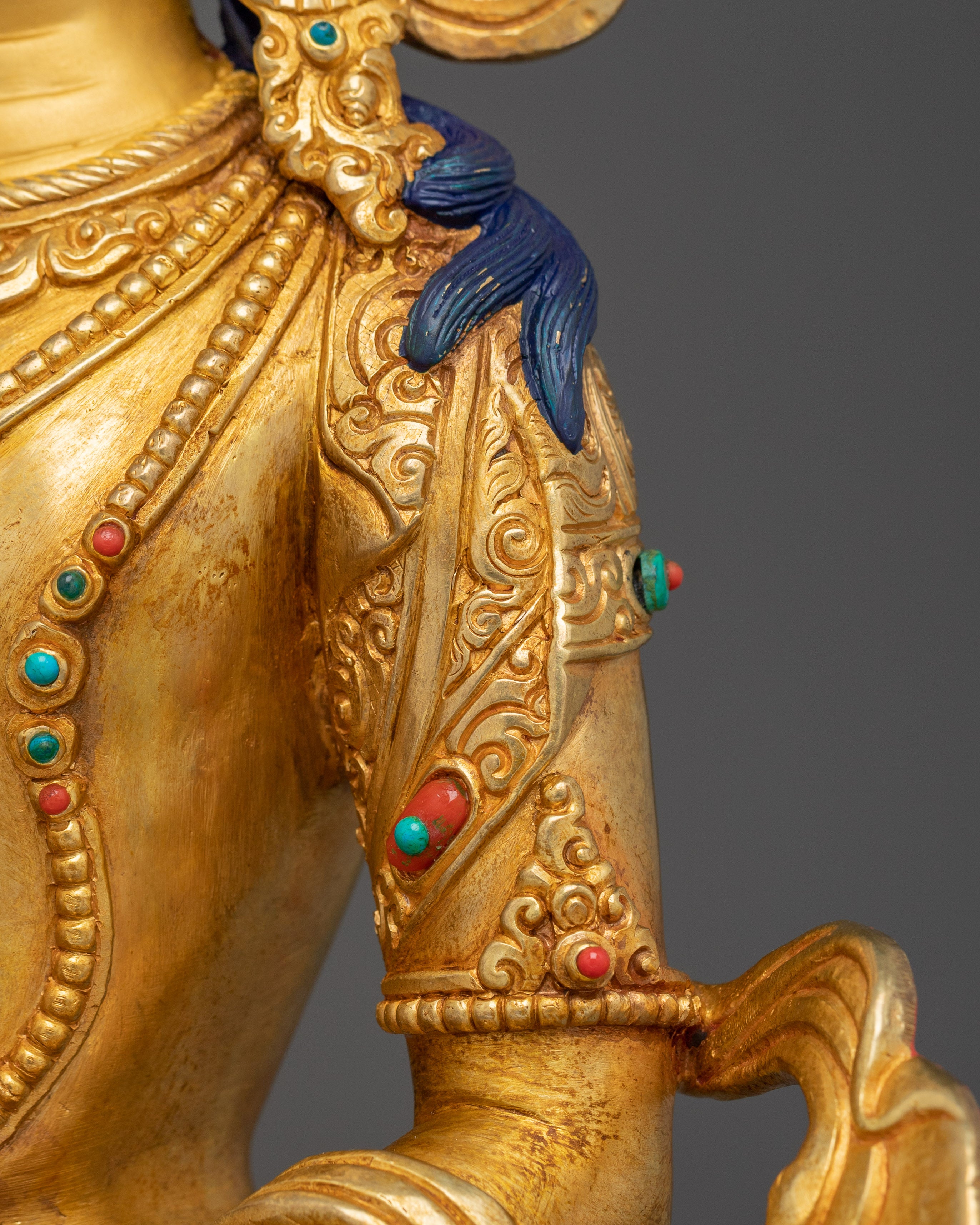 Amitayus Sculpture: Infinite Life Buddha