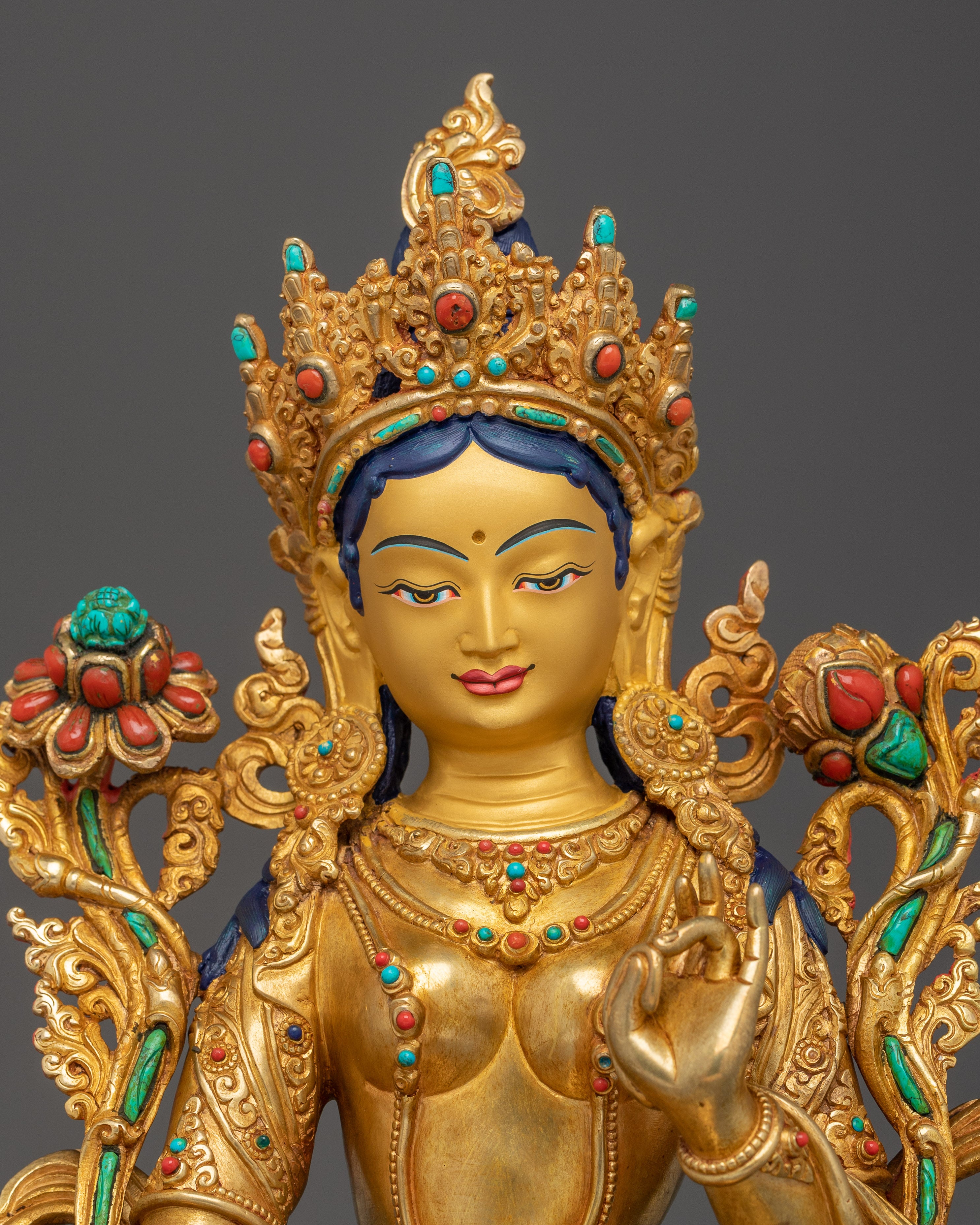 Liberation Mother Green Tara Statue | Shyama Tara Sculpture