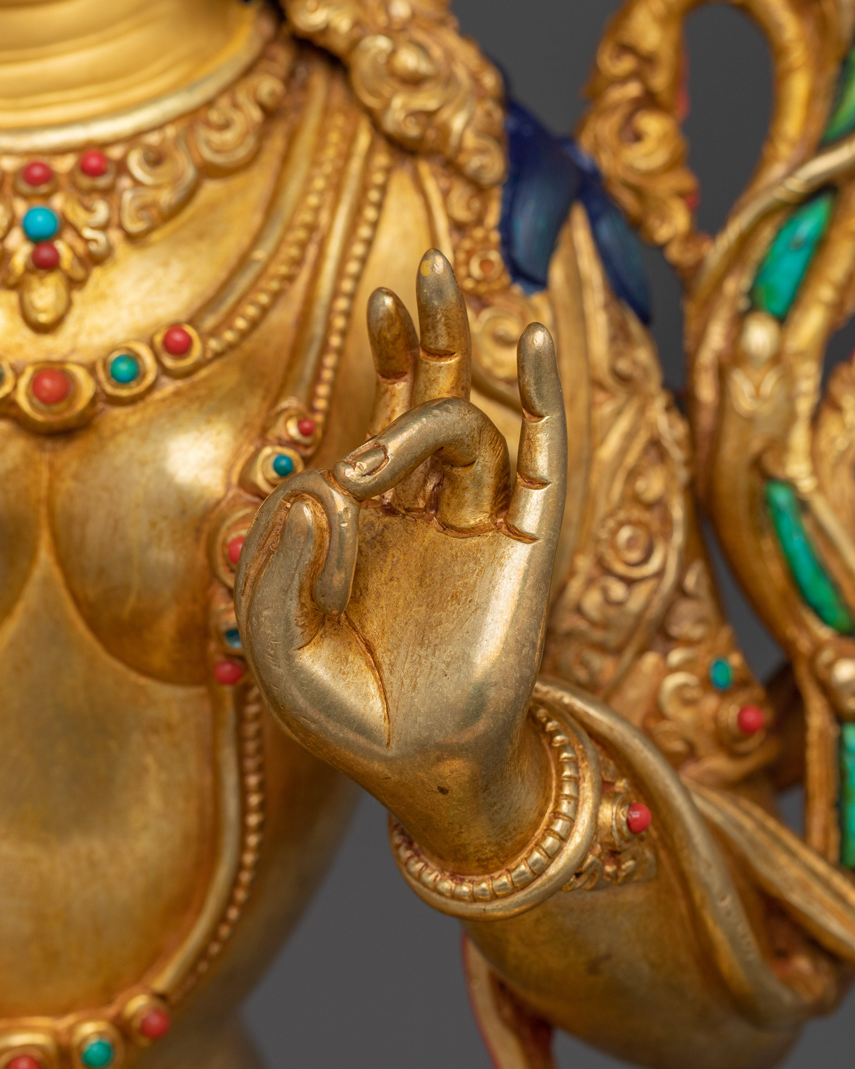 Liberation Mother Green Tara Statue | Shyama Tara Sculpture