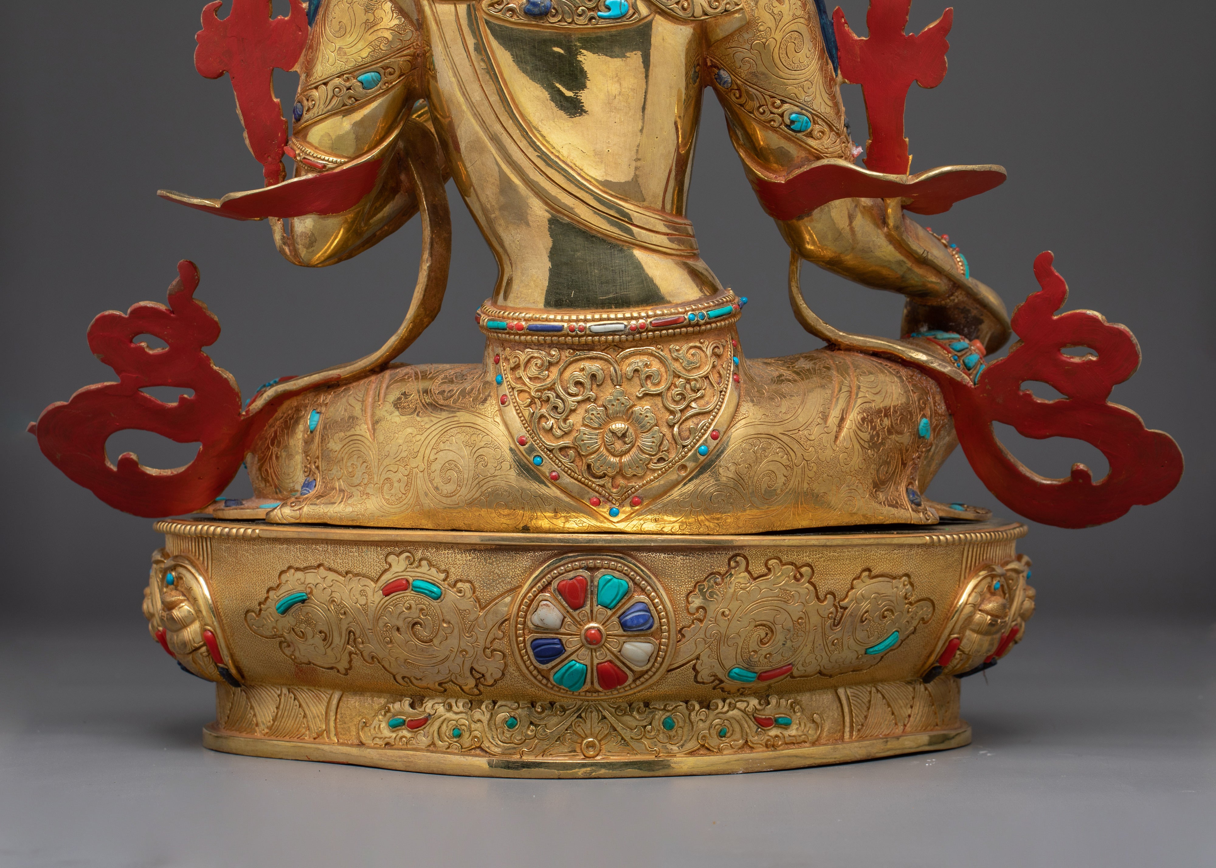 Green Tara, Protector Deity | Nepali handcrafted statue