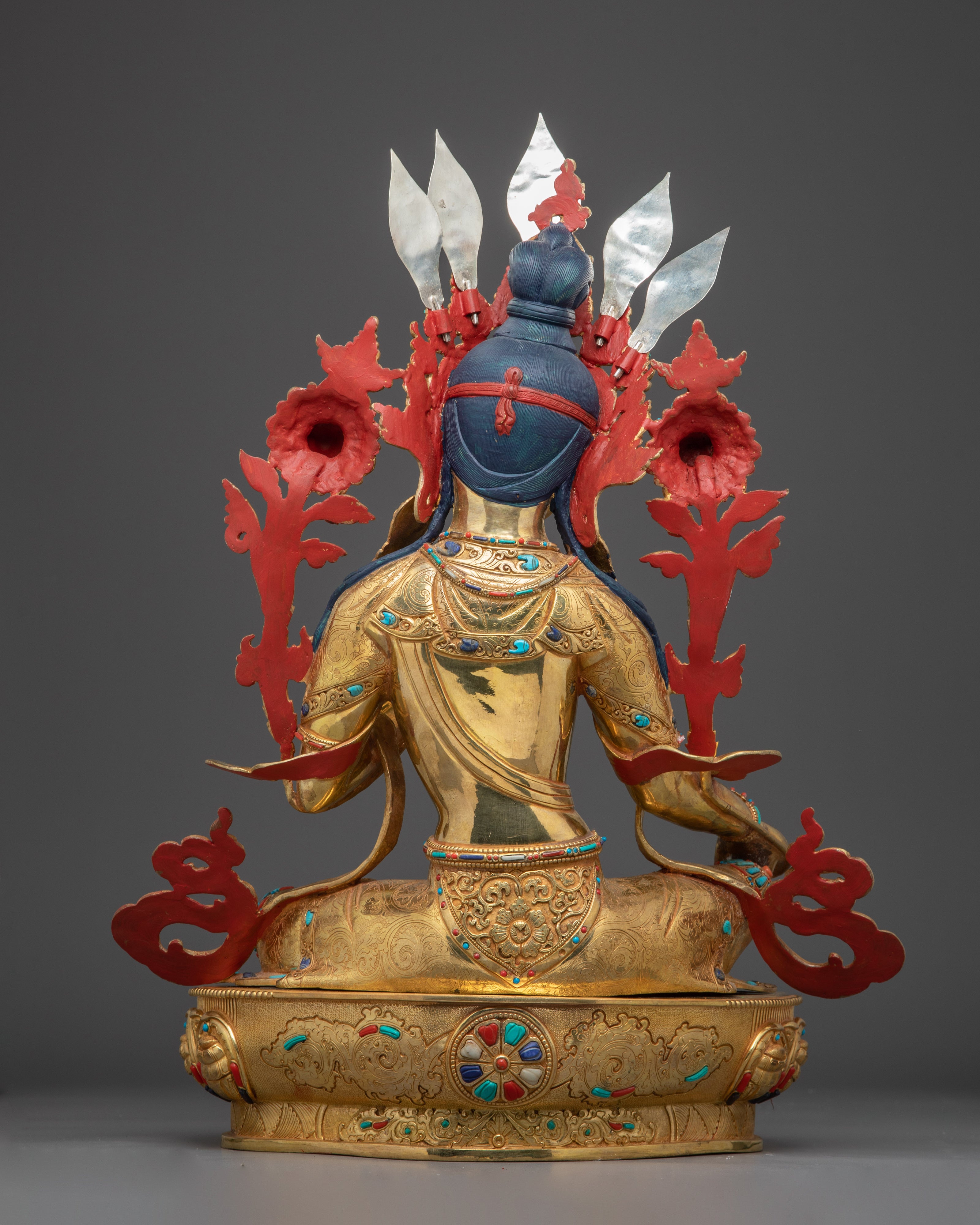 Green Tara, Protector Deity | Nepali handcrafted statue