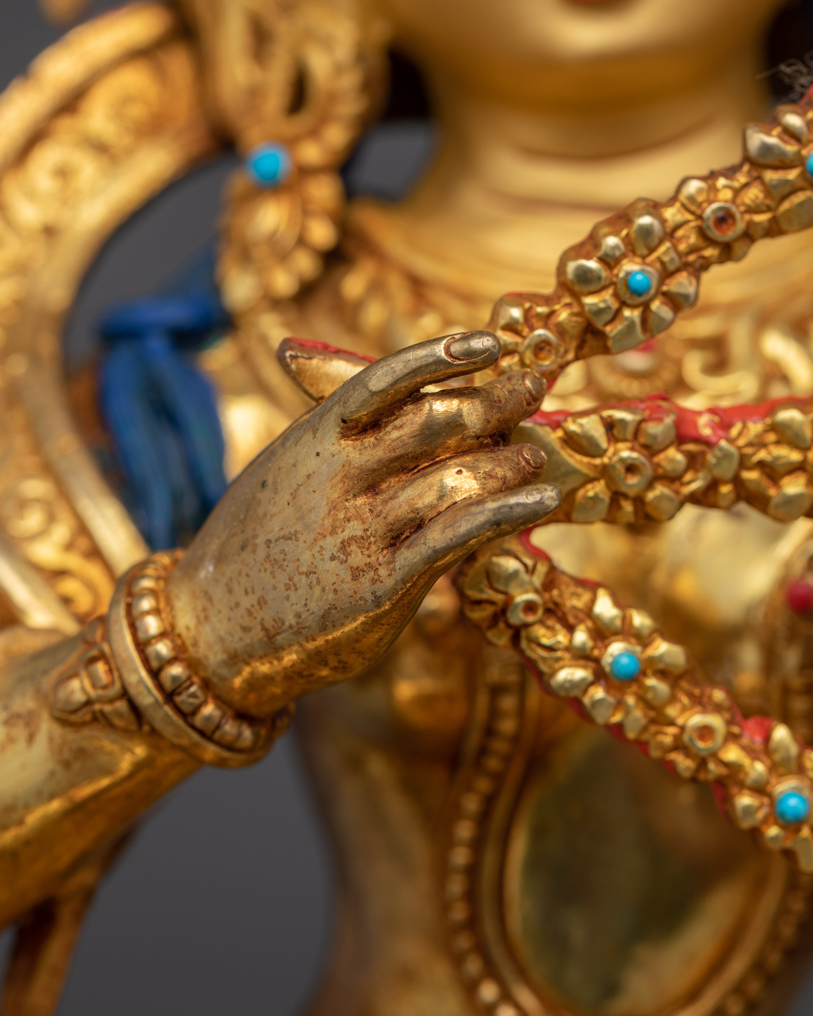 Seated Kurukulla Statue | Goddess of Magnetism