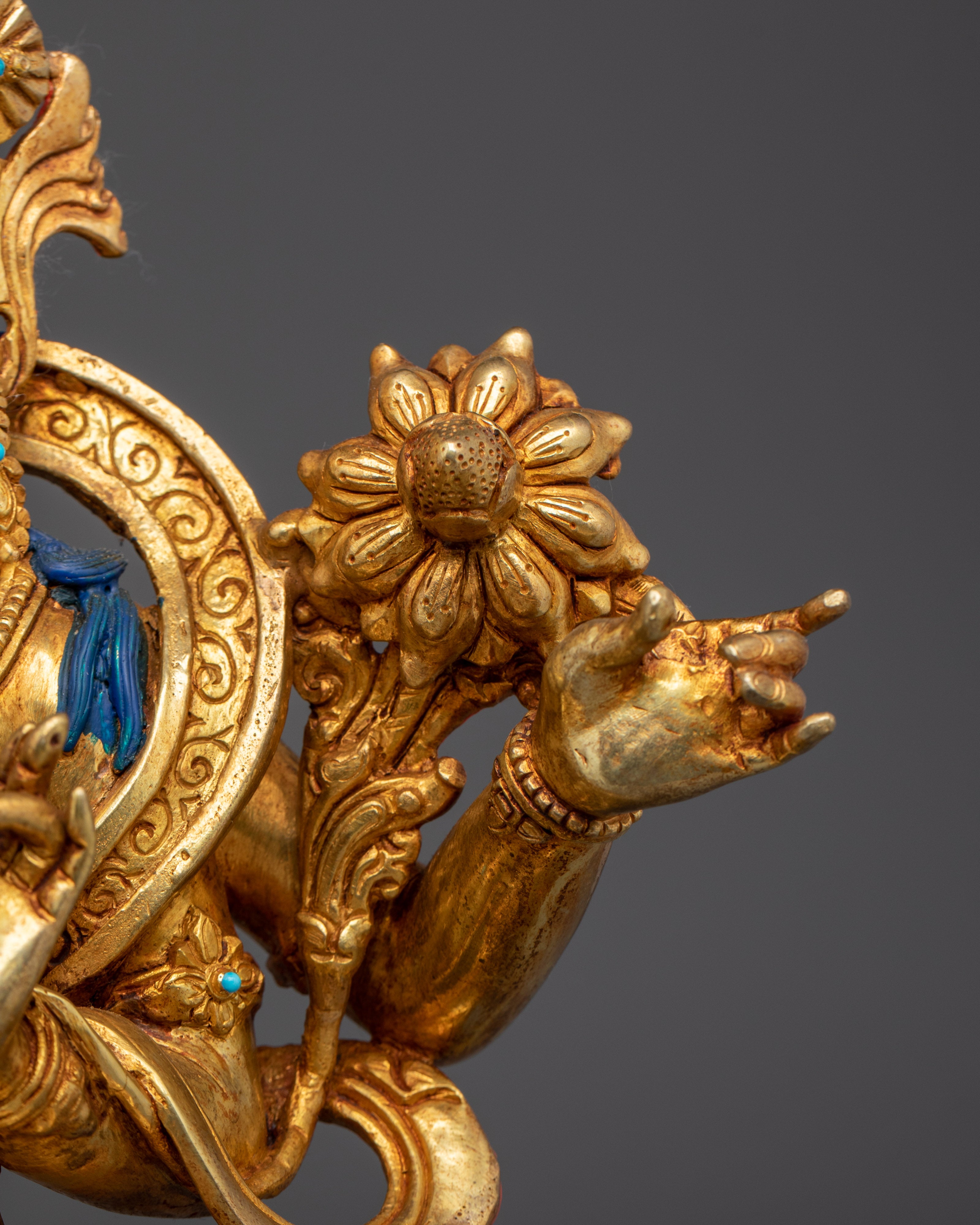 Seated Kurukulla Statue | Goddess of Magnetism