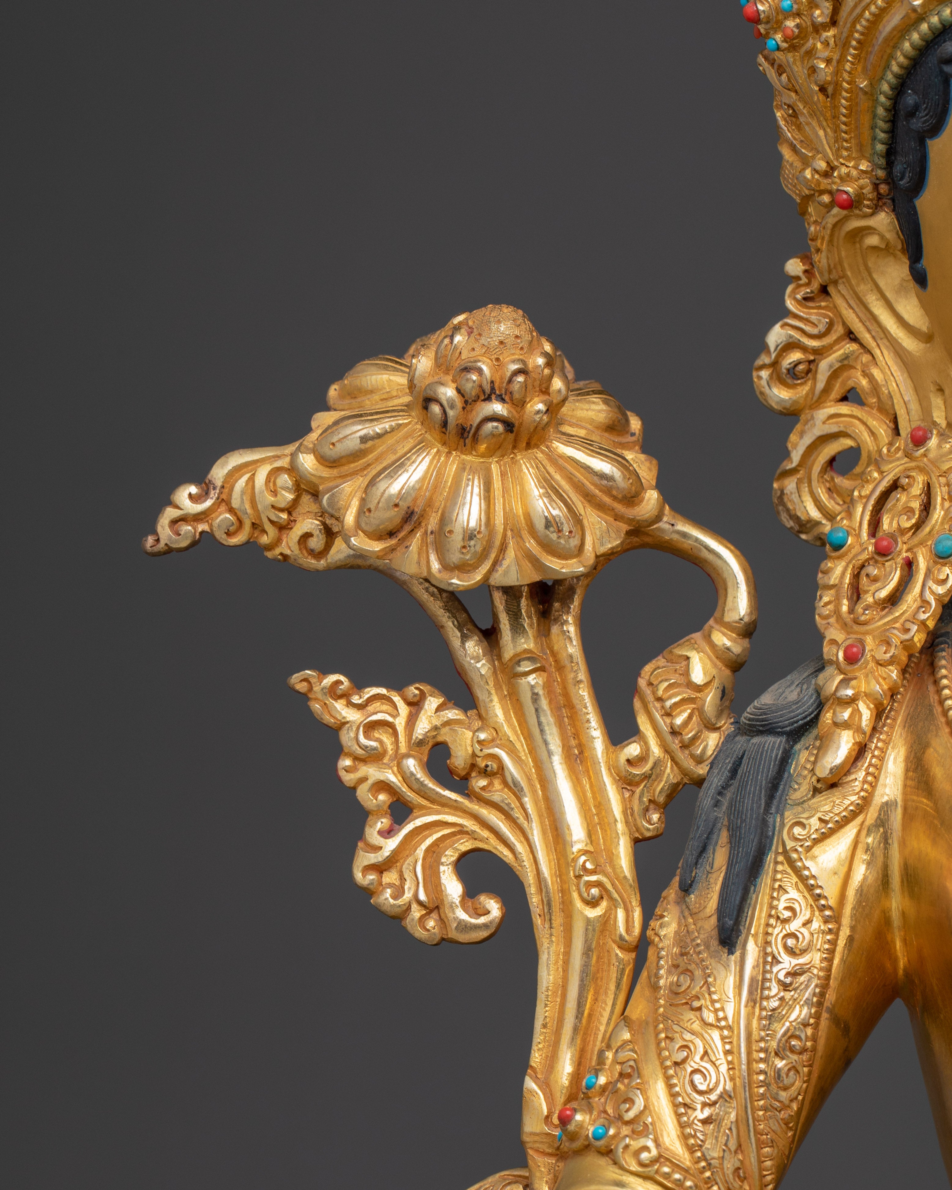 Radiant Green Tara Sculpture - Mother of Compassion and Liberation