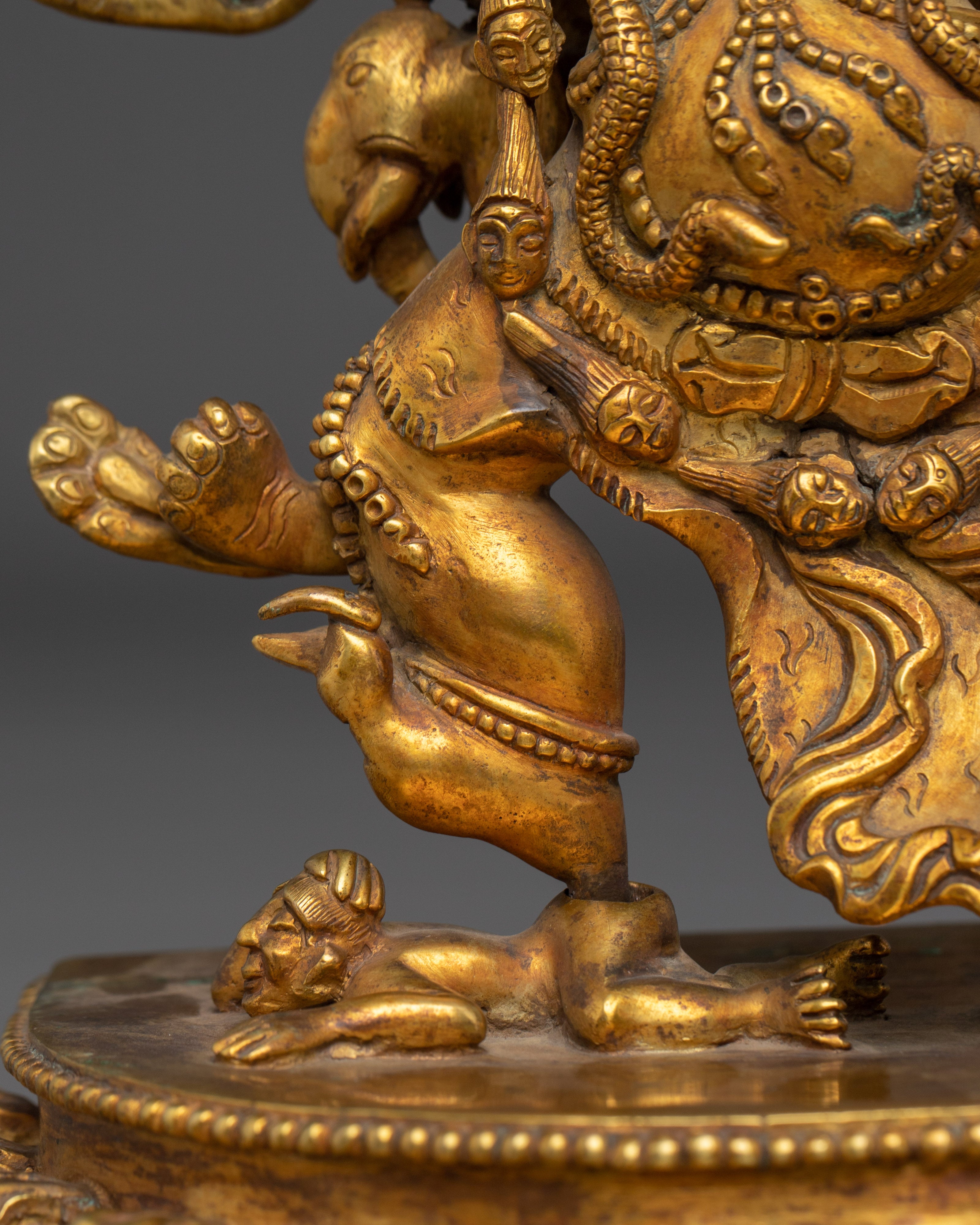 Lord Dandapani Sculpture | The Fierce Guardian of Dharma