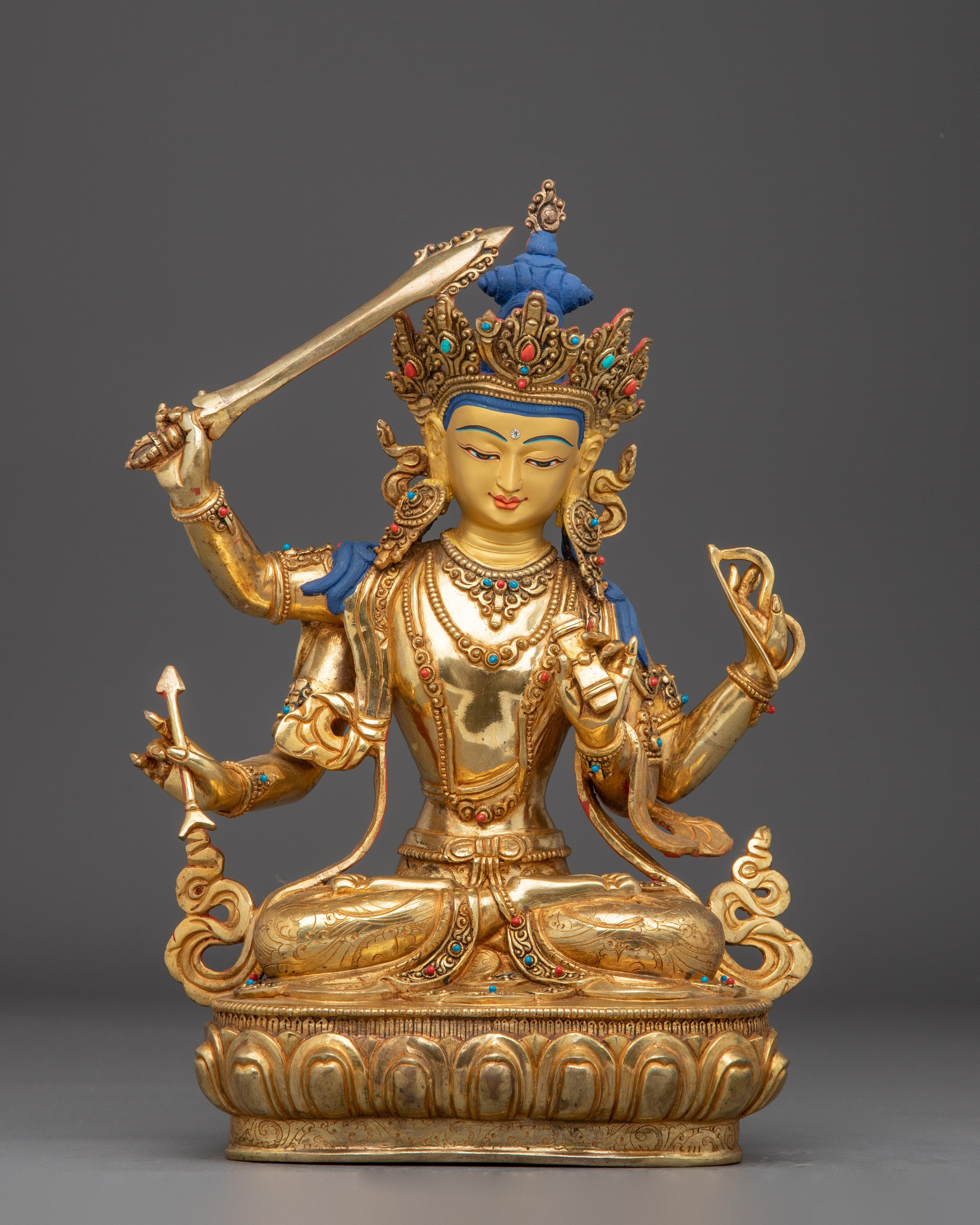Manjushri Artwork: Enlightenment Figure