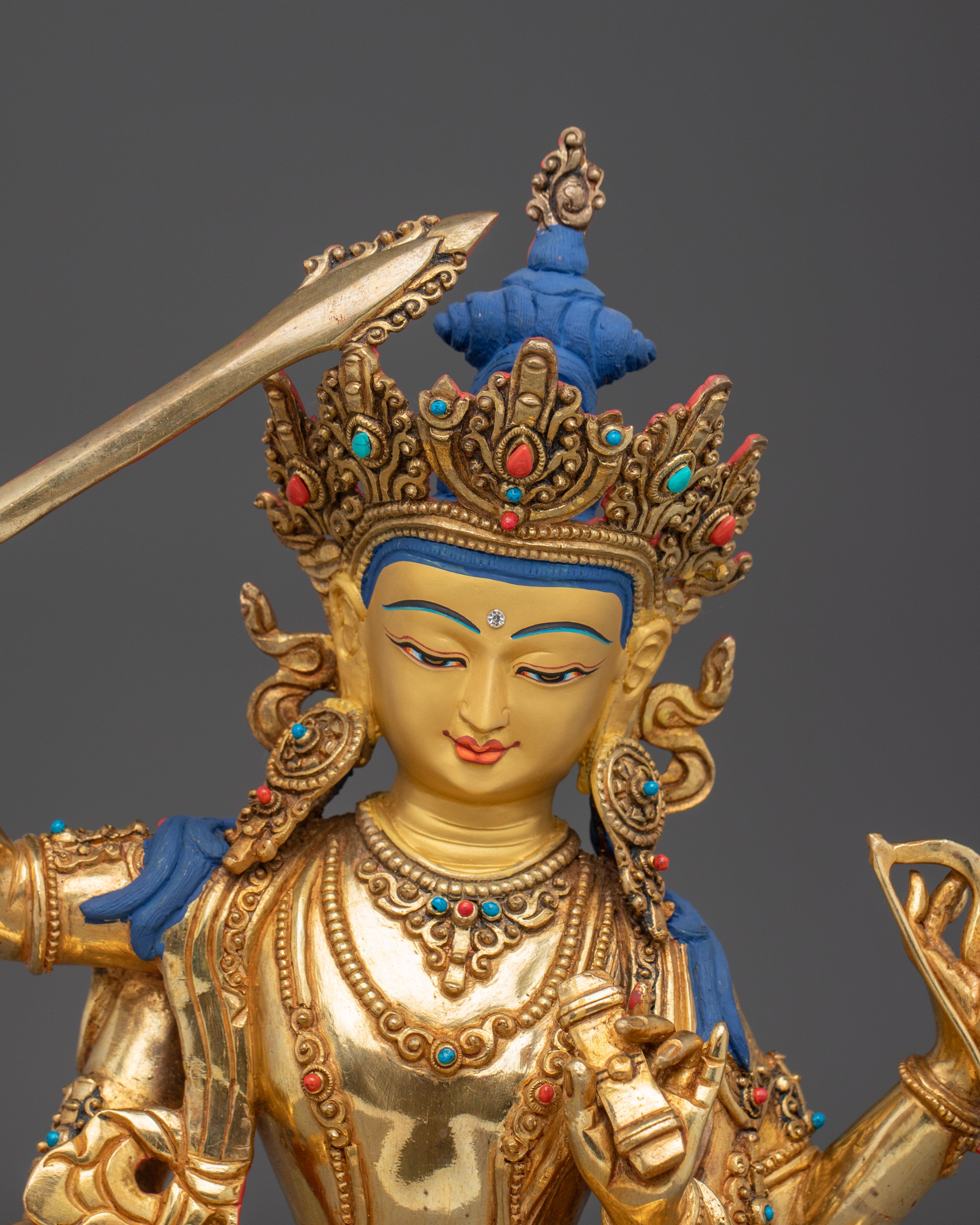 Manjushri Artwork: Enlightenment Figure