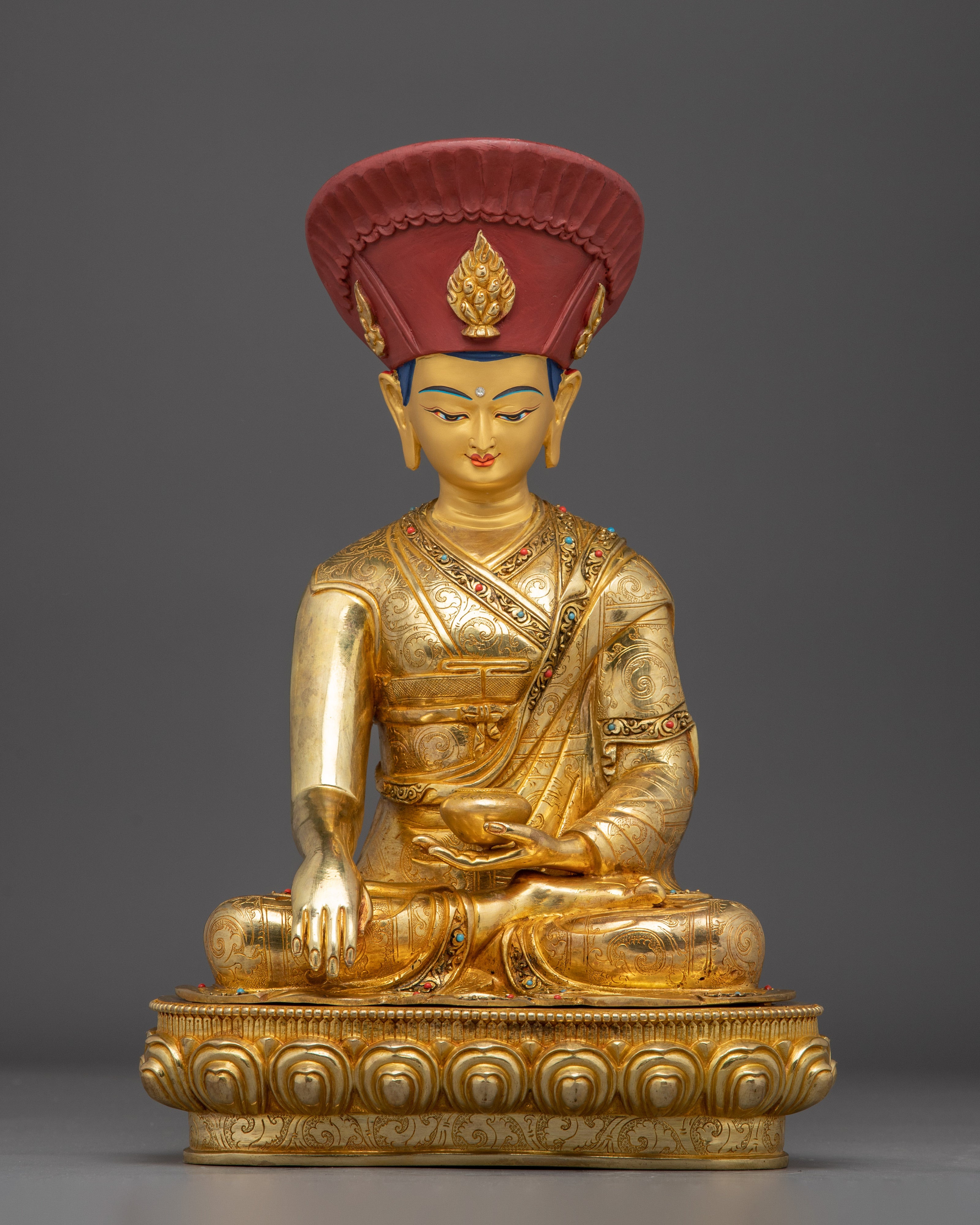 Sacred Jigten Sumgon Statue | Nepali Handcrafted Artwork