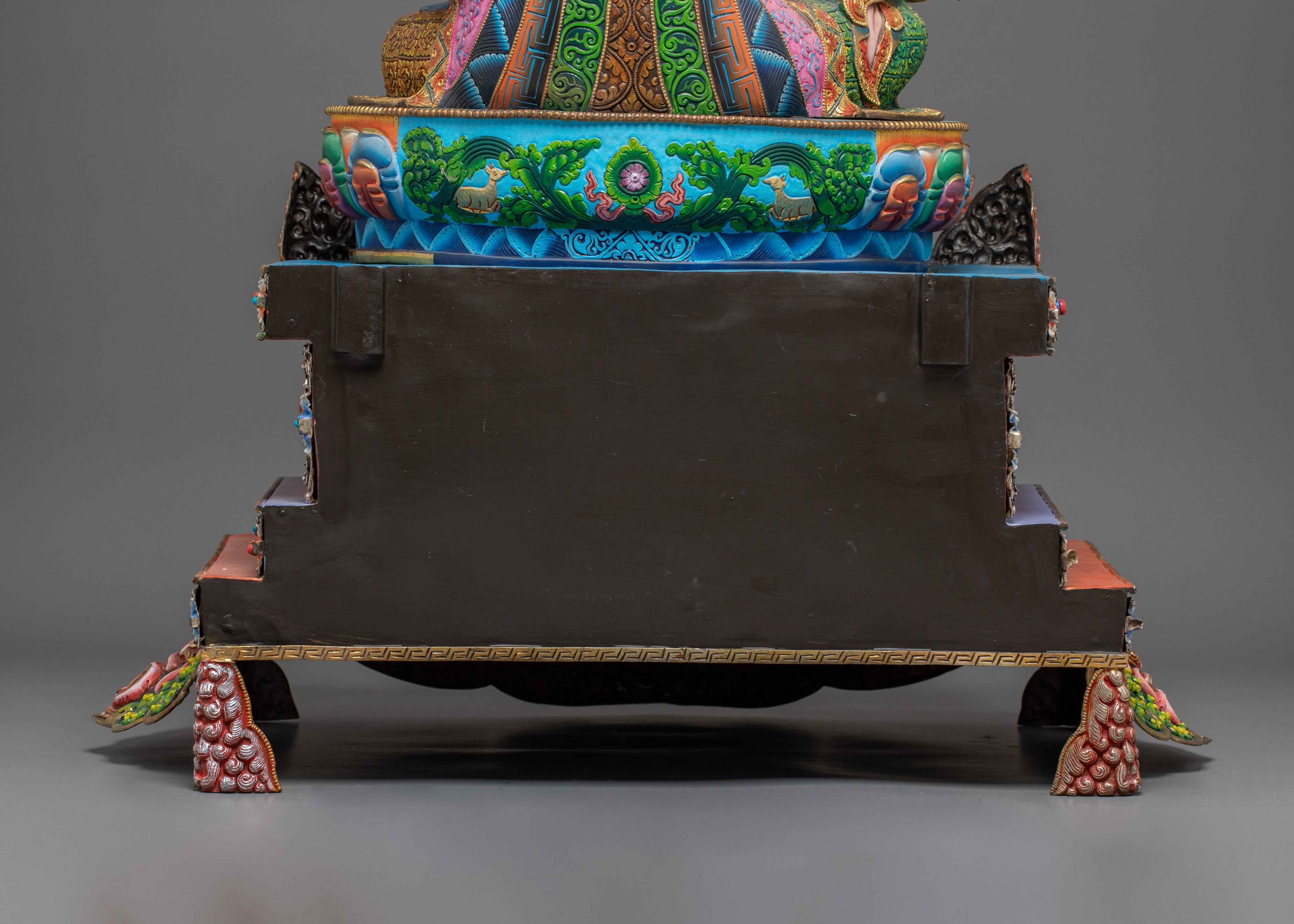 The Golden Guru Rinpoche Statue | Himalayan Handcrafted Artwork