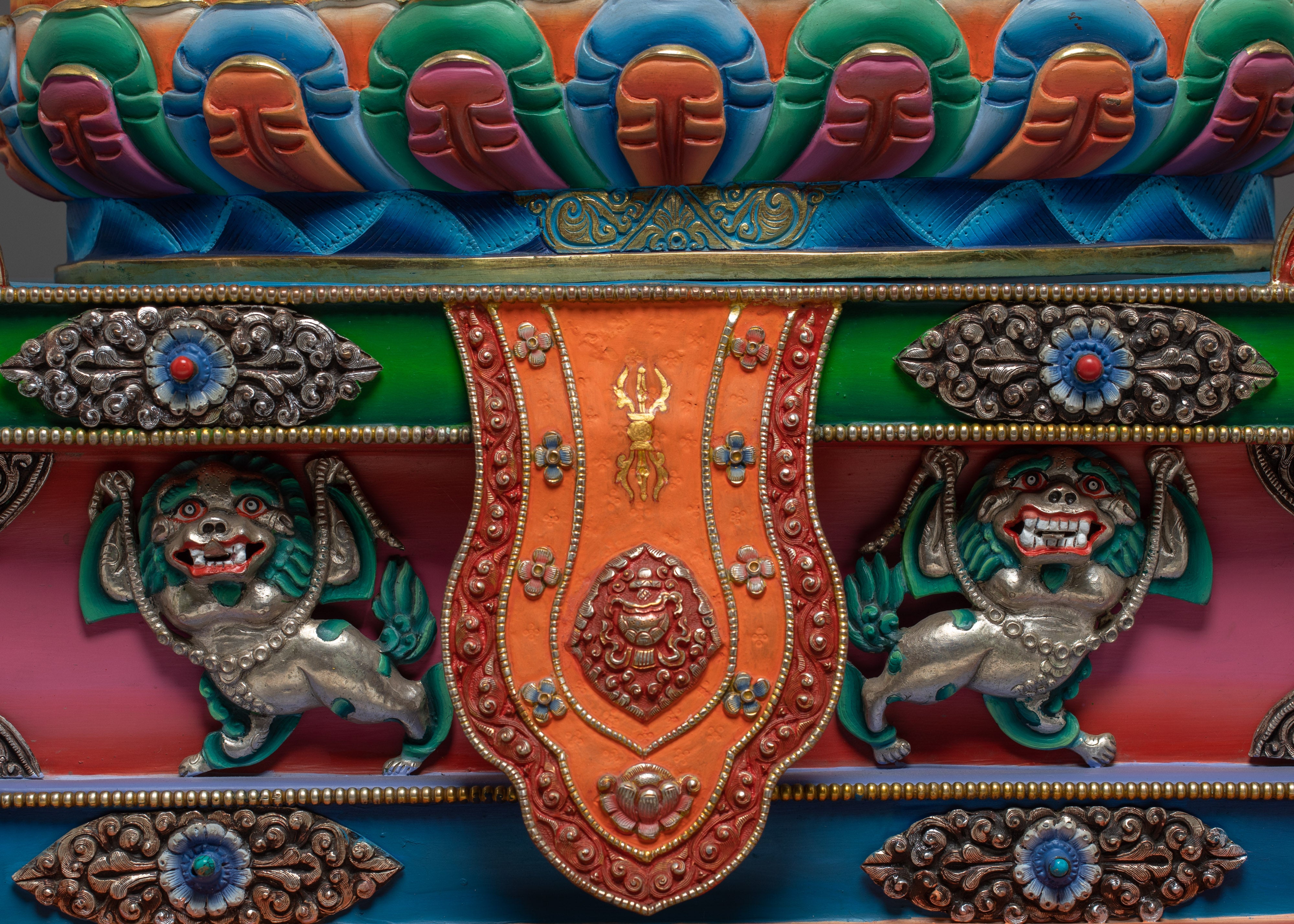 The Golden Guru Rinpoche Statue | Himalayan Handcrafted Artwork