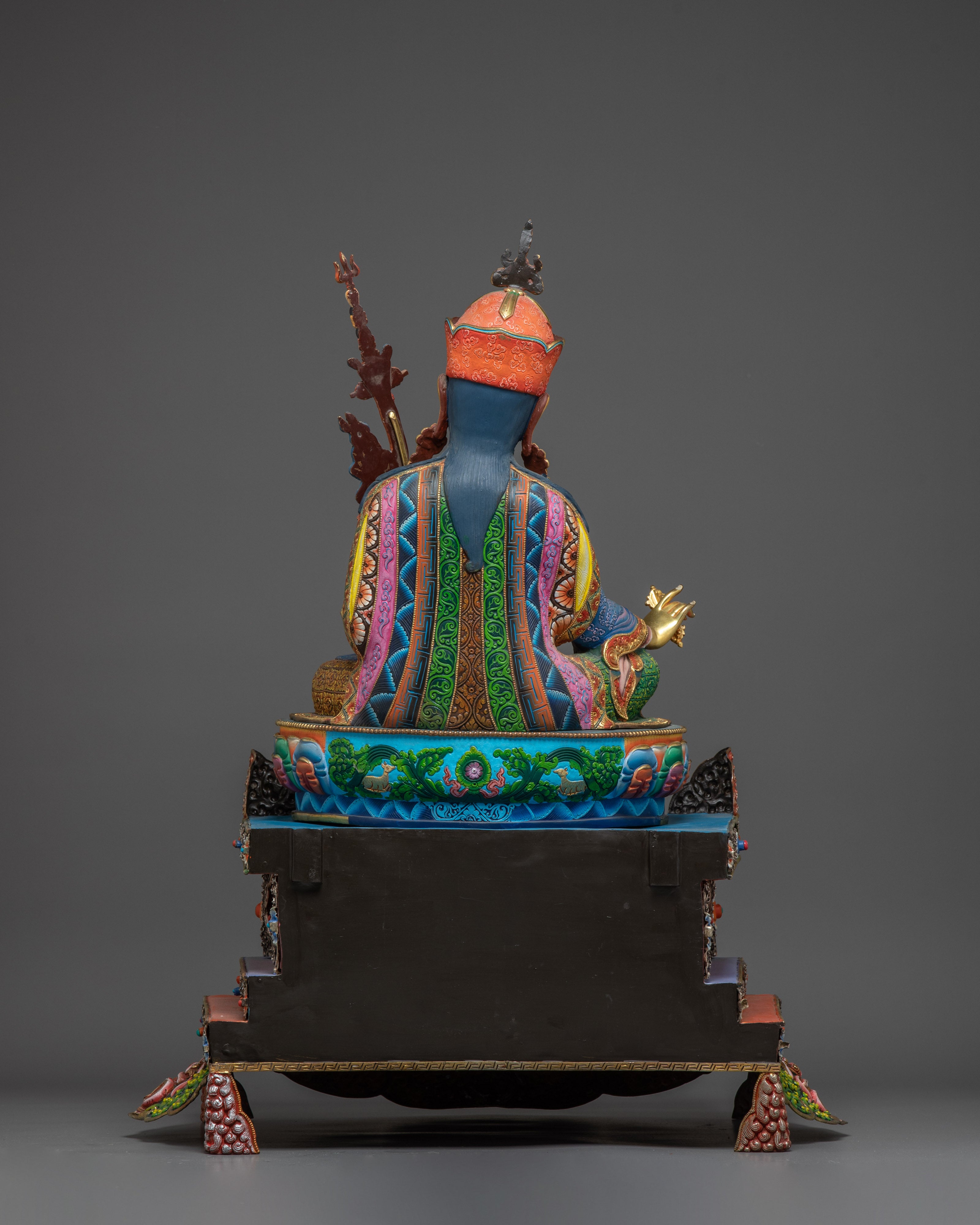 The Golden Guru Rinpoche Statue | Himalayan Handcrafted Artwork