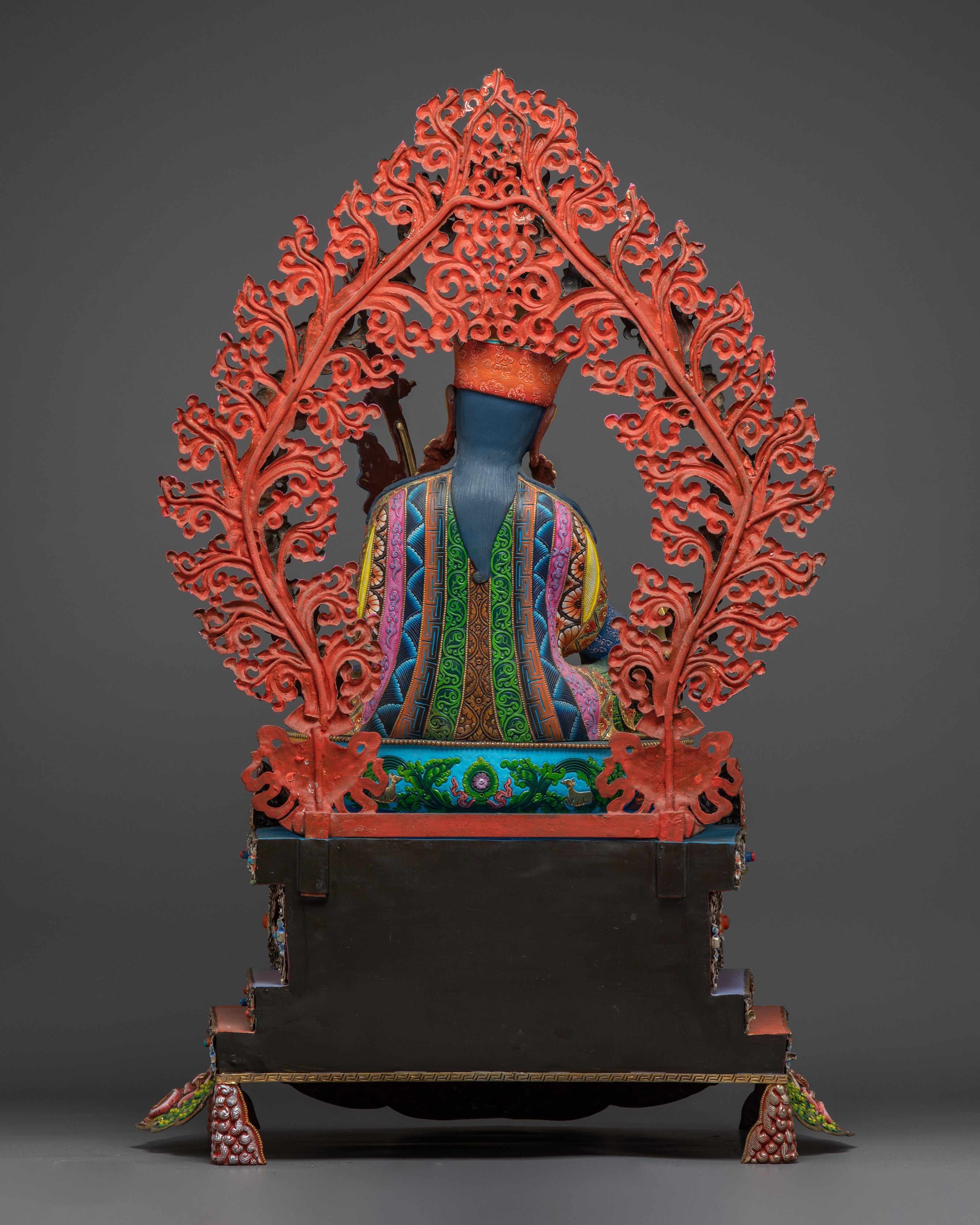 The Golden Guru Rinpoche Statue | Himalayan Handcrafted Artwork