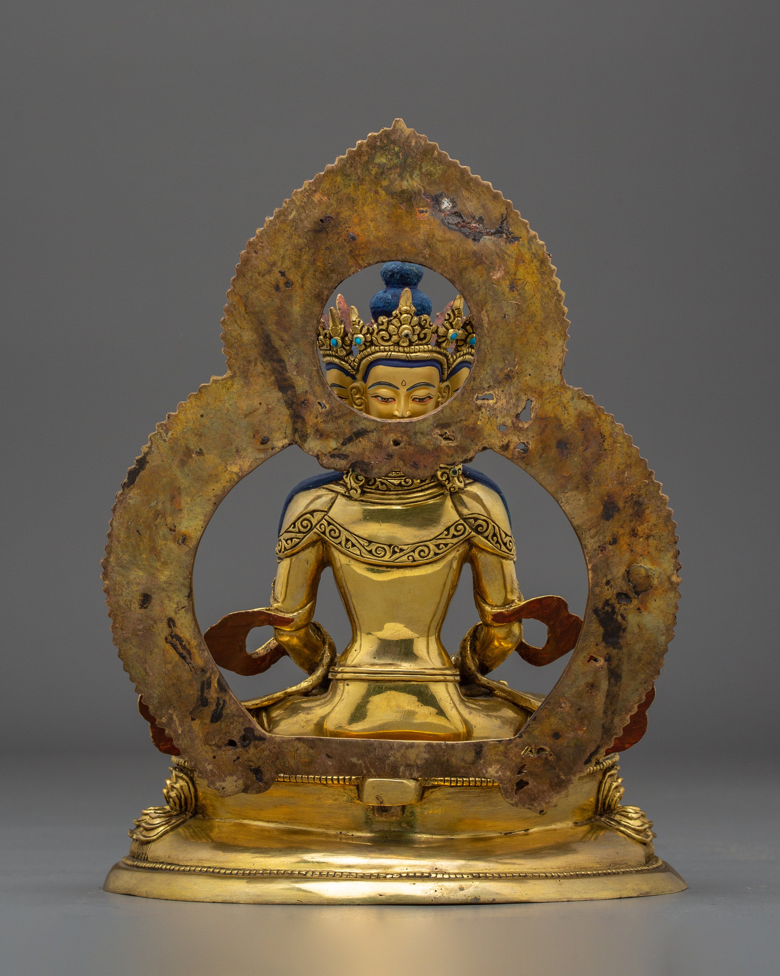 Statue of Dhyani Buddha Vairocana | The Cosmic Buddha