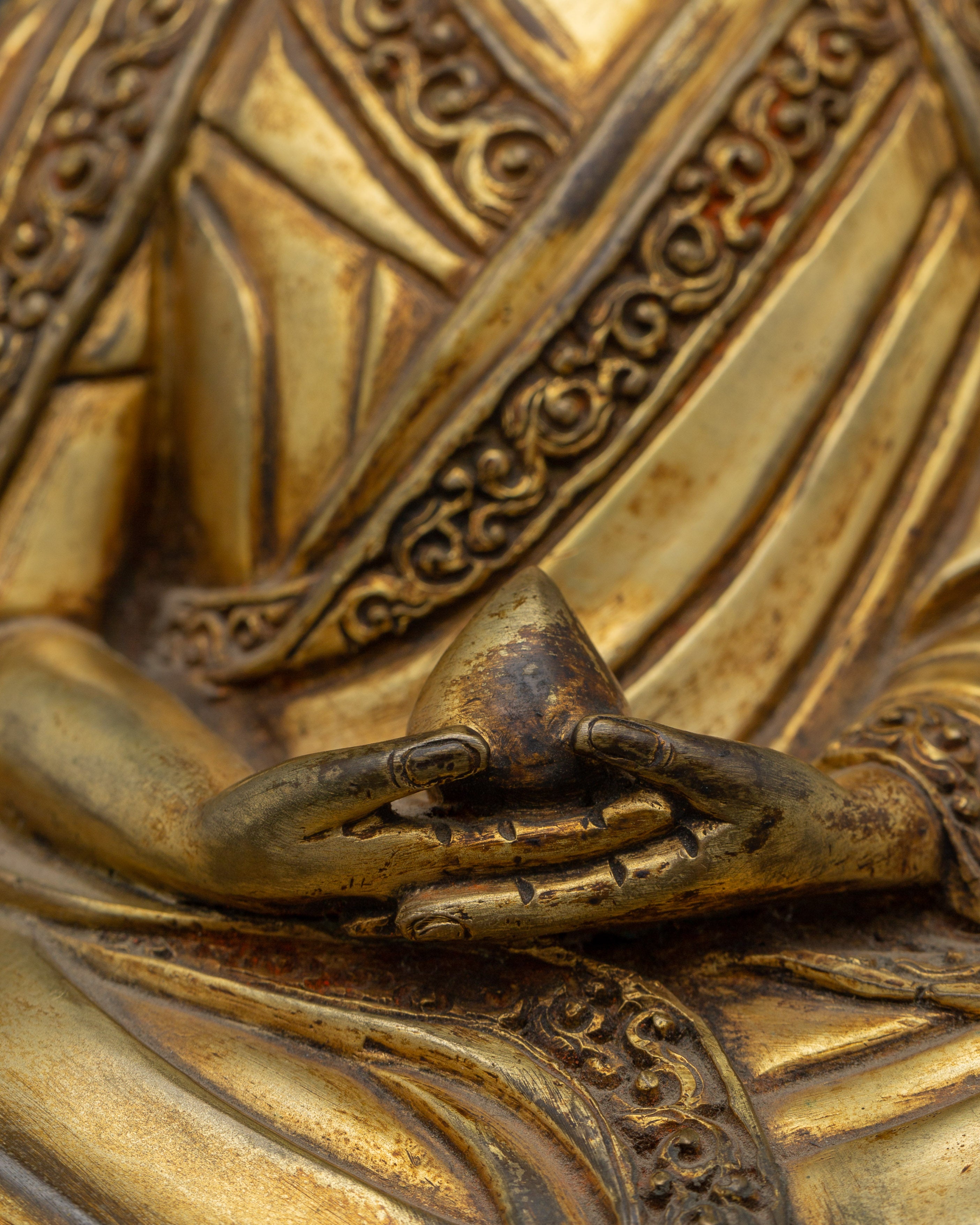 Revered Buddhist Masters Statues: Marpha Set