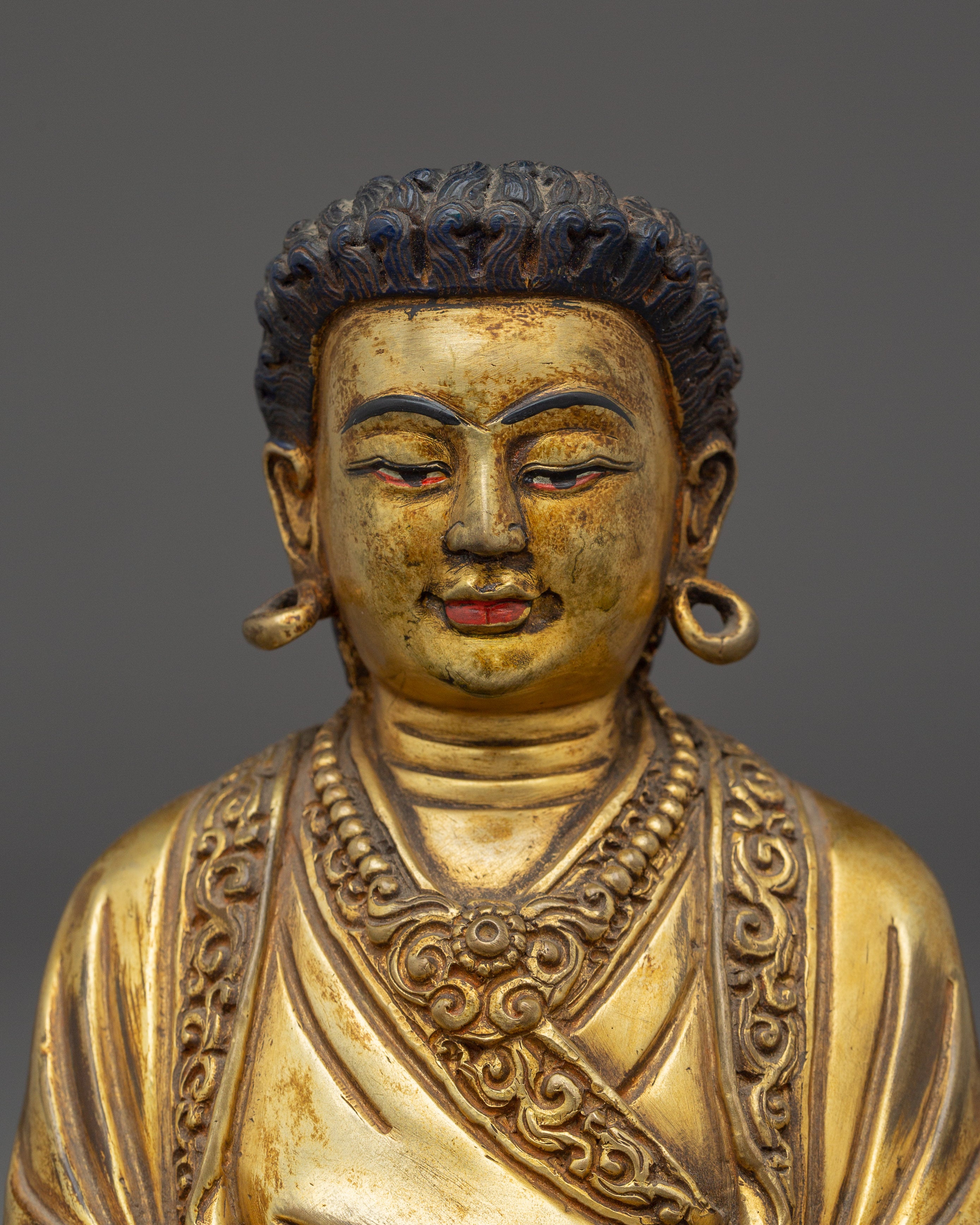 Revered Buddhist Masters Statues: Marpha Set