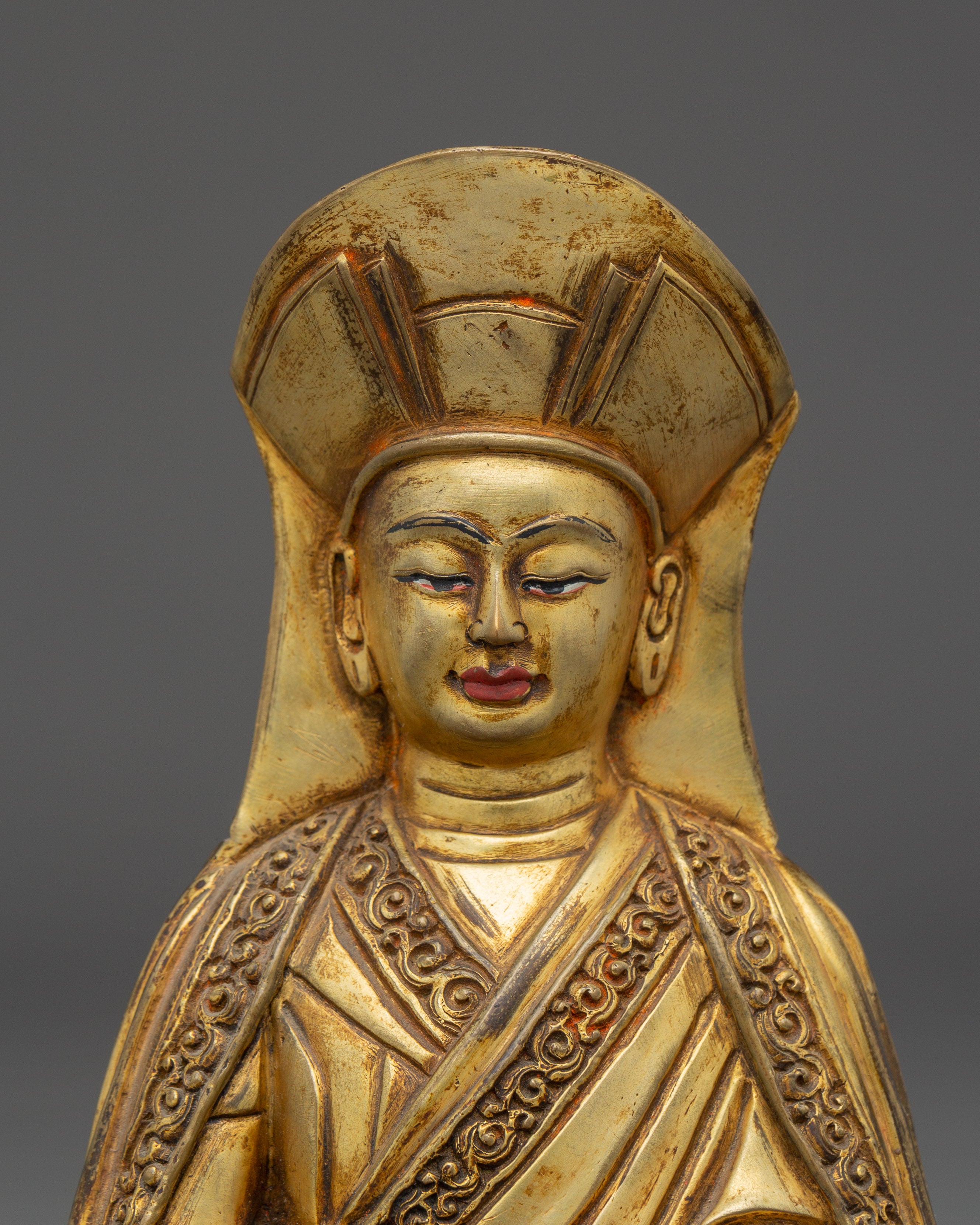 Revered Buddhist Masters Statues: Marpha Set