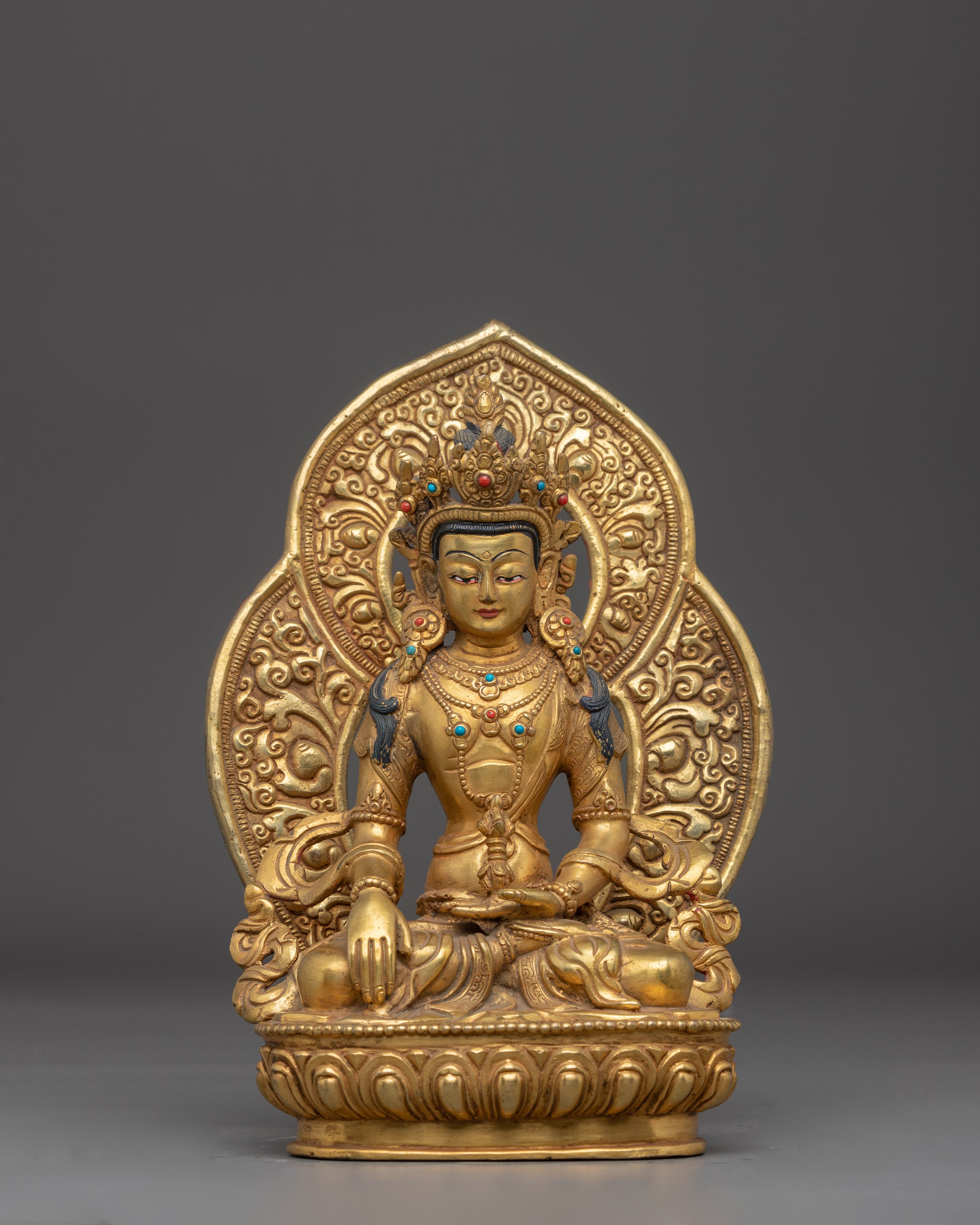 Mitrugpa Himalayan Statue: Akshobhya Buddha Artwork