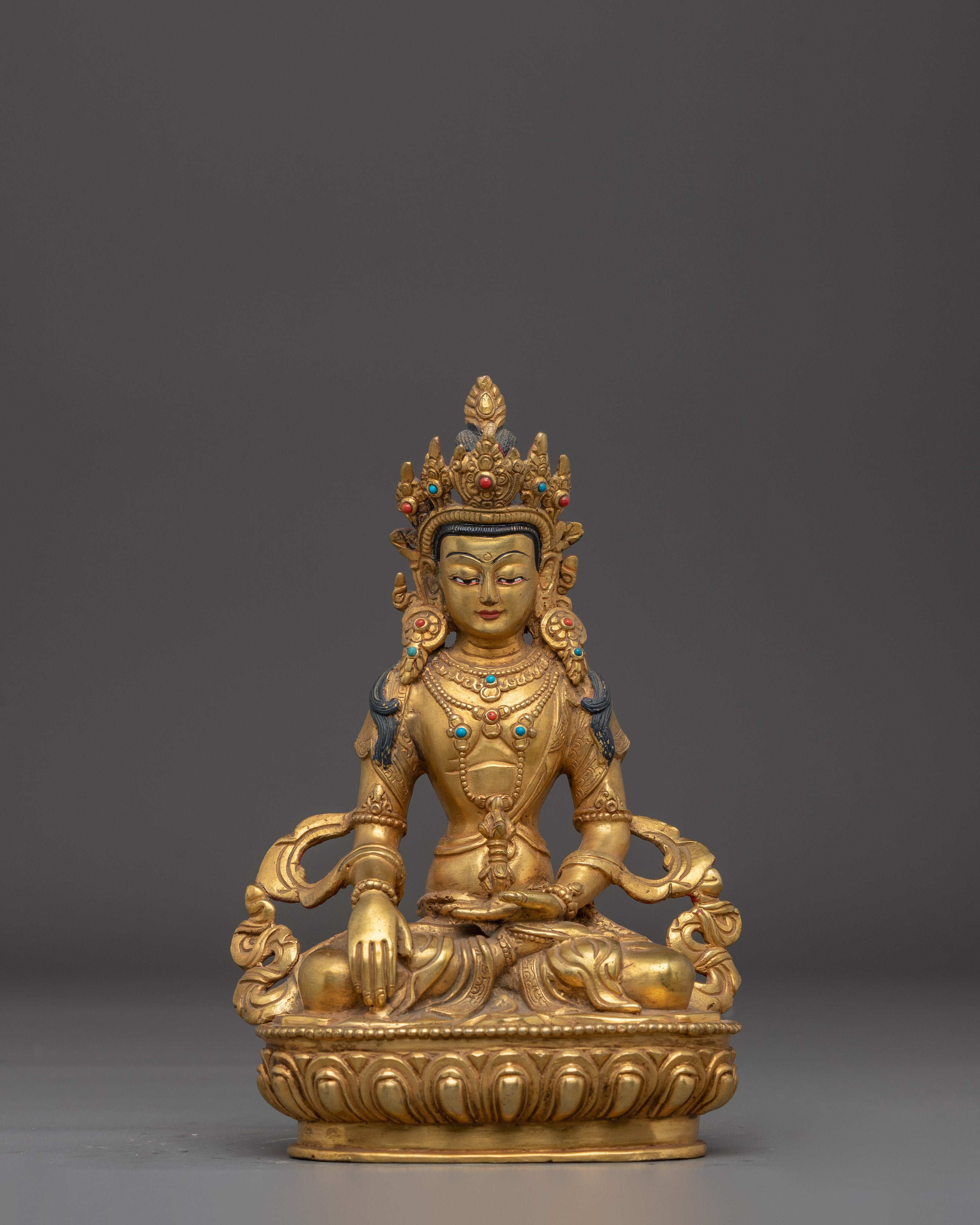 Mitrugpa Himalayan Statue: Akshobhya Buddha Artwork