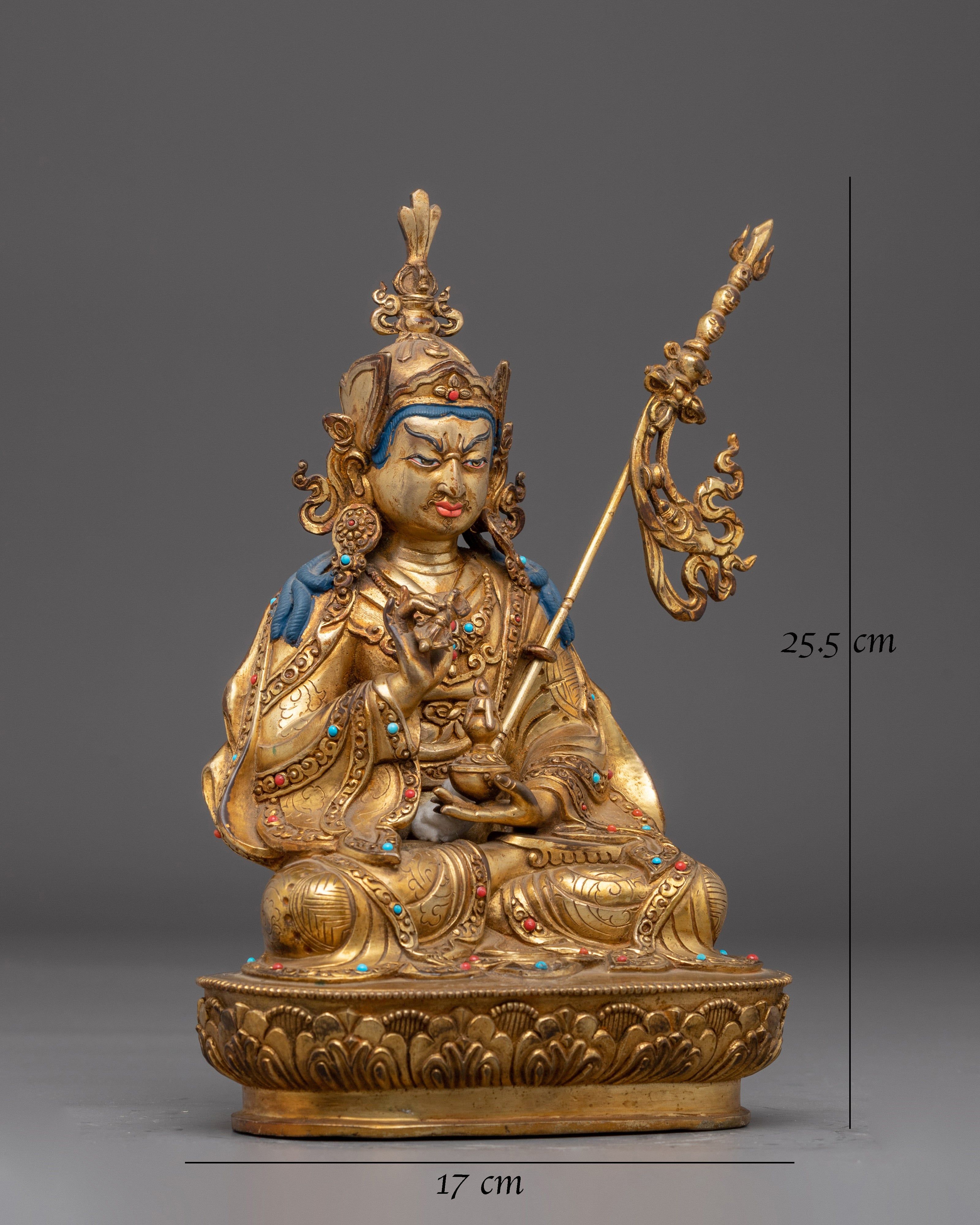Statue of Guru Tsokye Dorje: Form of Padmasambhava