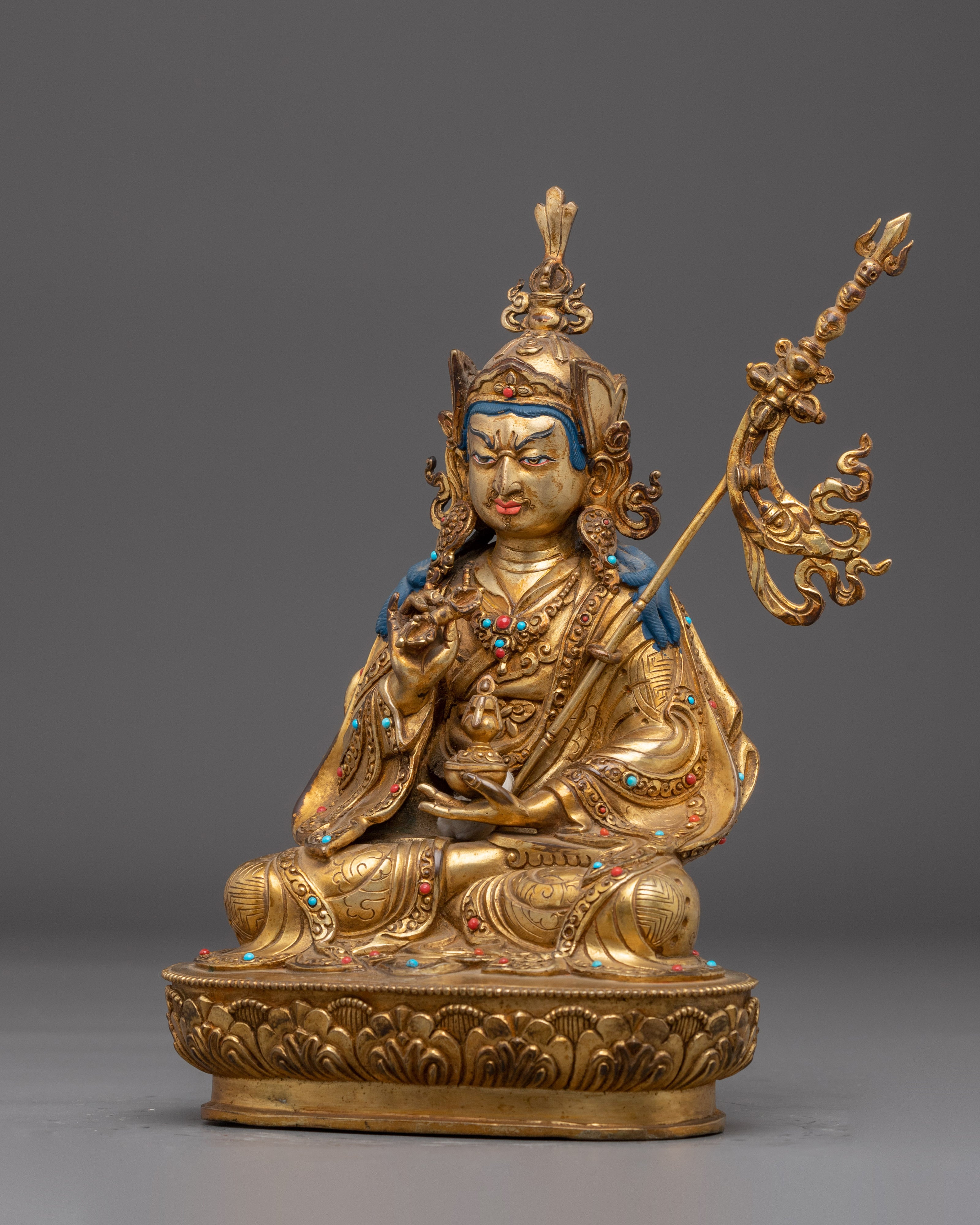 Statue of Guru Tsokye Dorje: Form of Padmasambhava