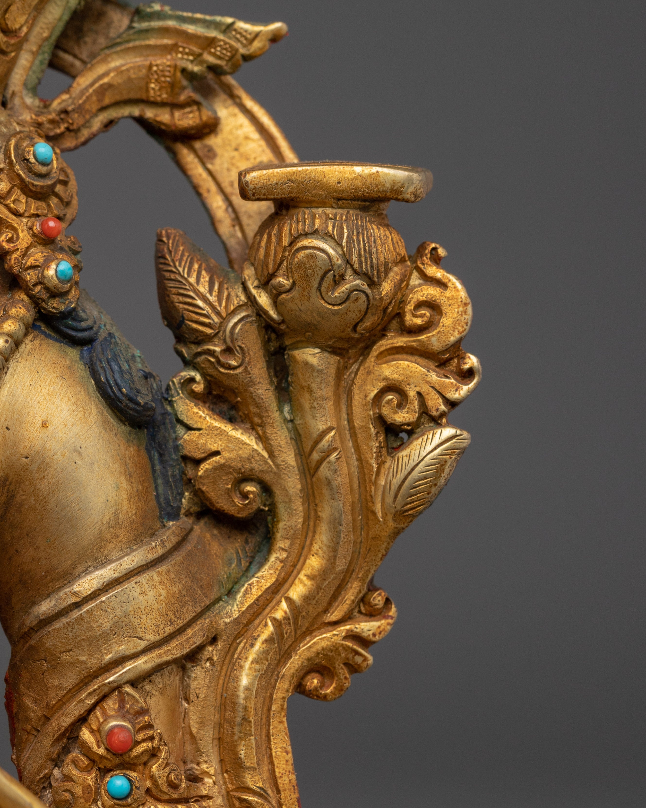 Handmade Statue of Manjushri Bodhisattva | Symbol of Wisdom