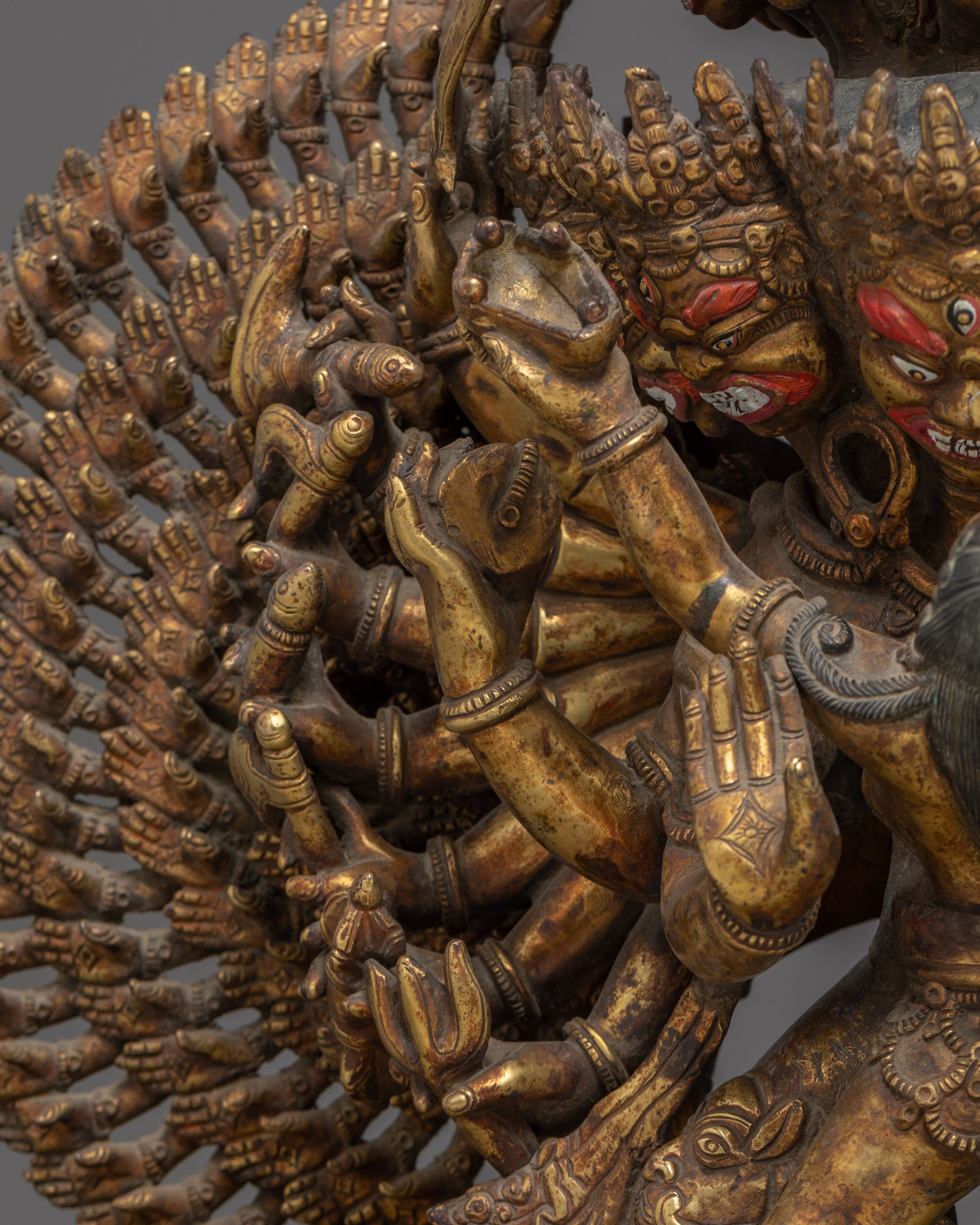 Handmade Vishwarupa Statue | Manifestation of Lord Vishnu