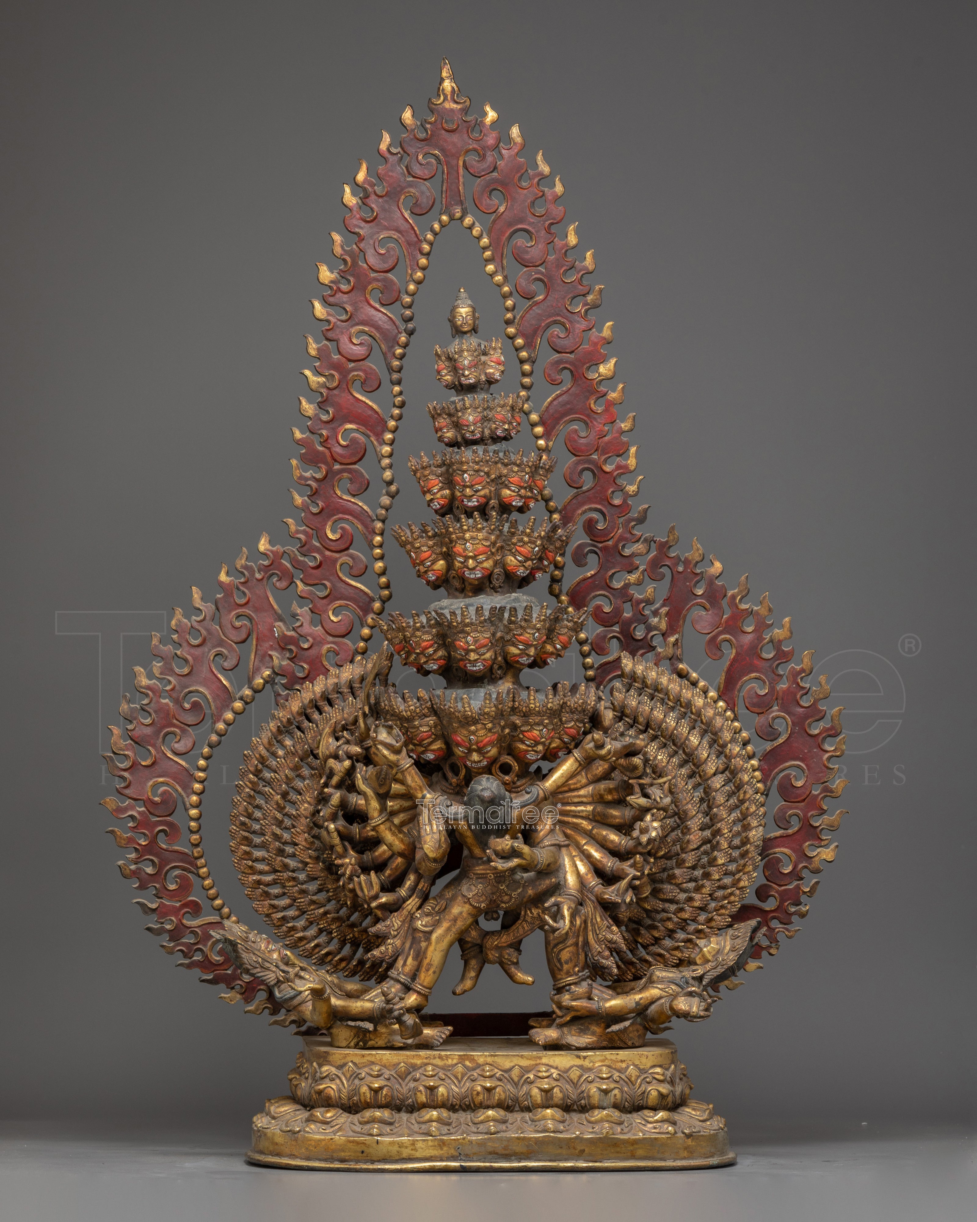 Handmade Vishwarupa Statue | Manifestation of Lord Vishnu