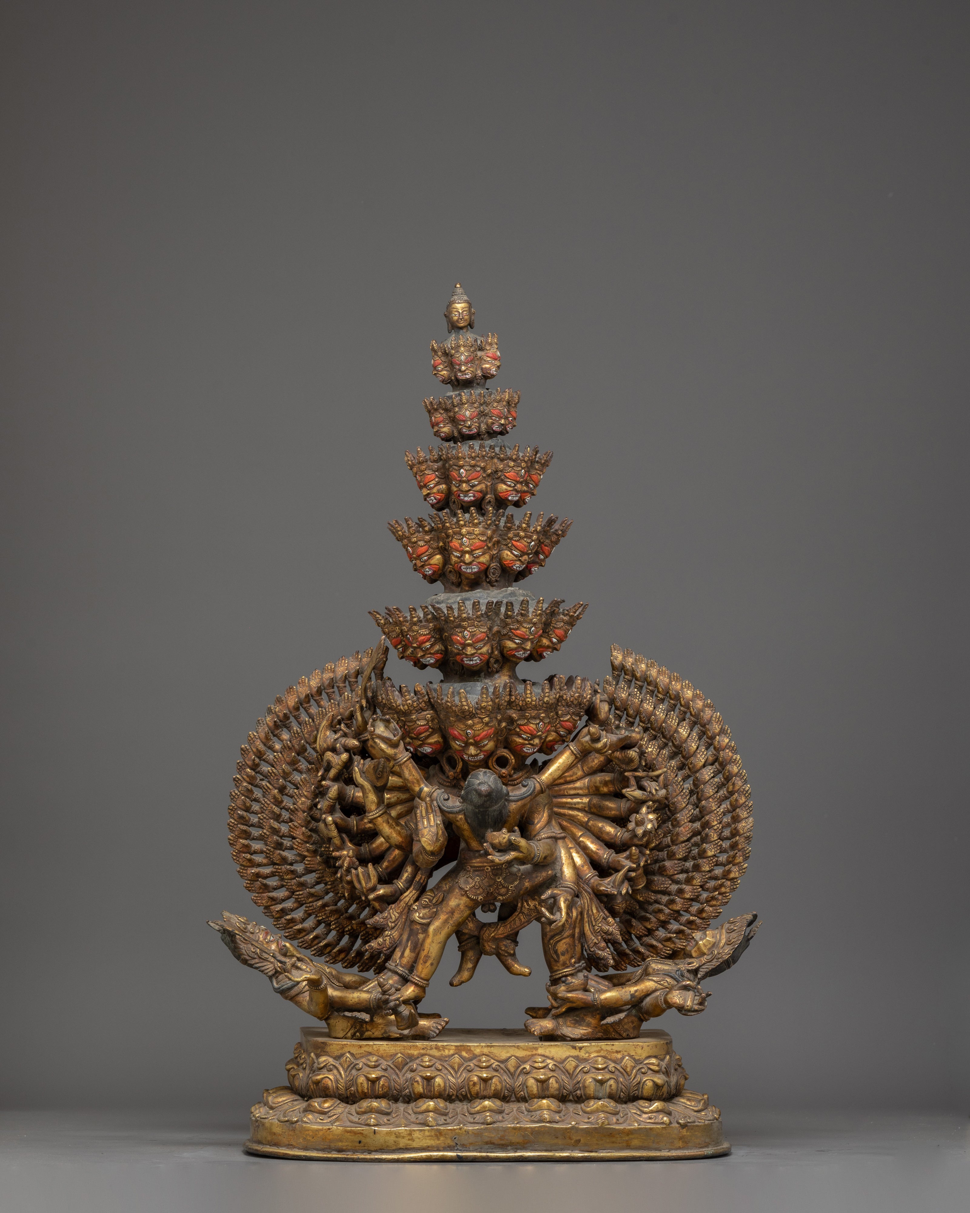 Handmade Vishwarupa Statue | Manifestation of Lord Vishnu