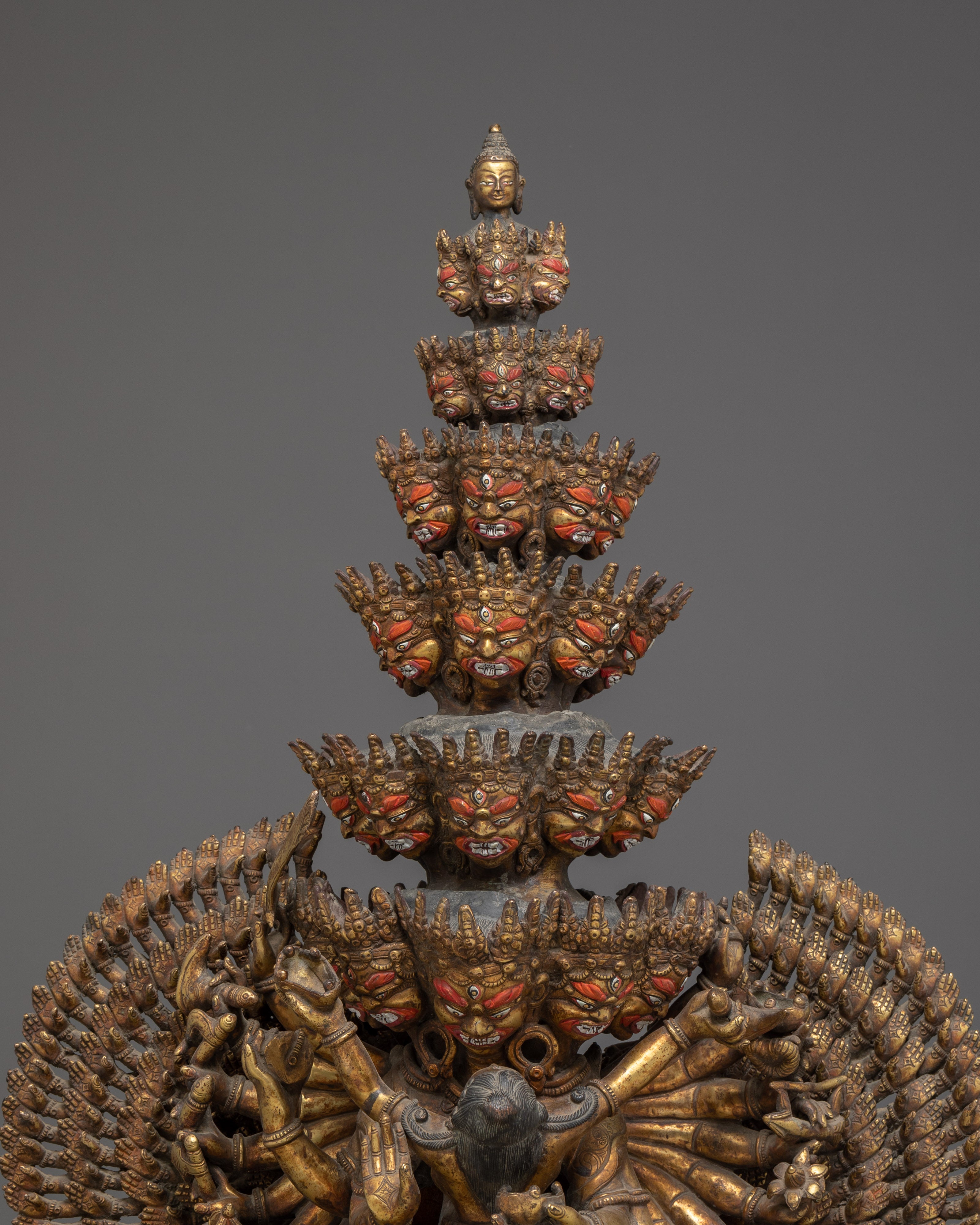 Handmade Vishwarupa Statue | Manifestation of Lord Vishnu