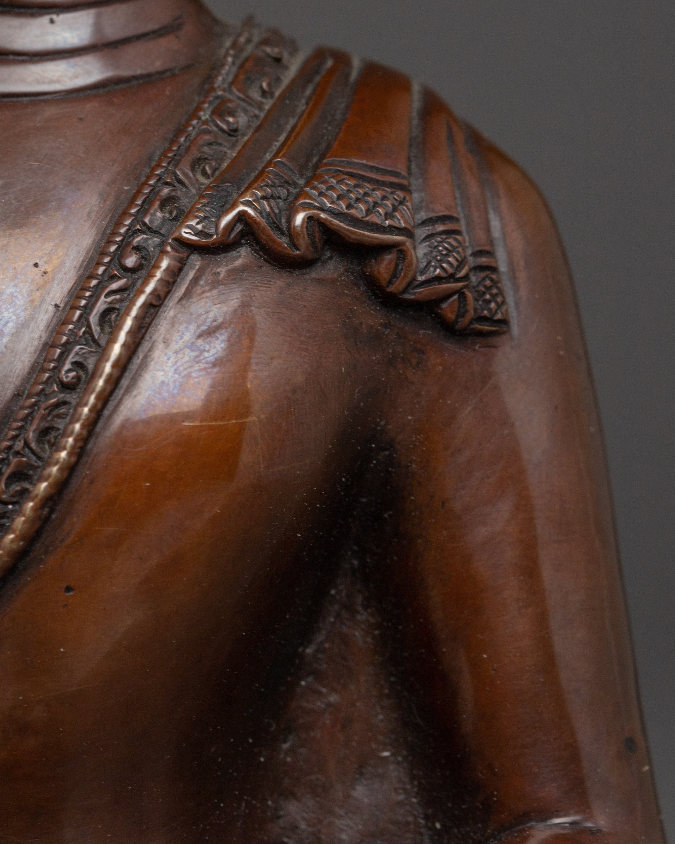 Amitabha Buddha Figurine : Himalayan Handmade Artwork