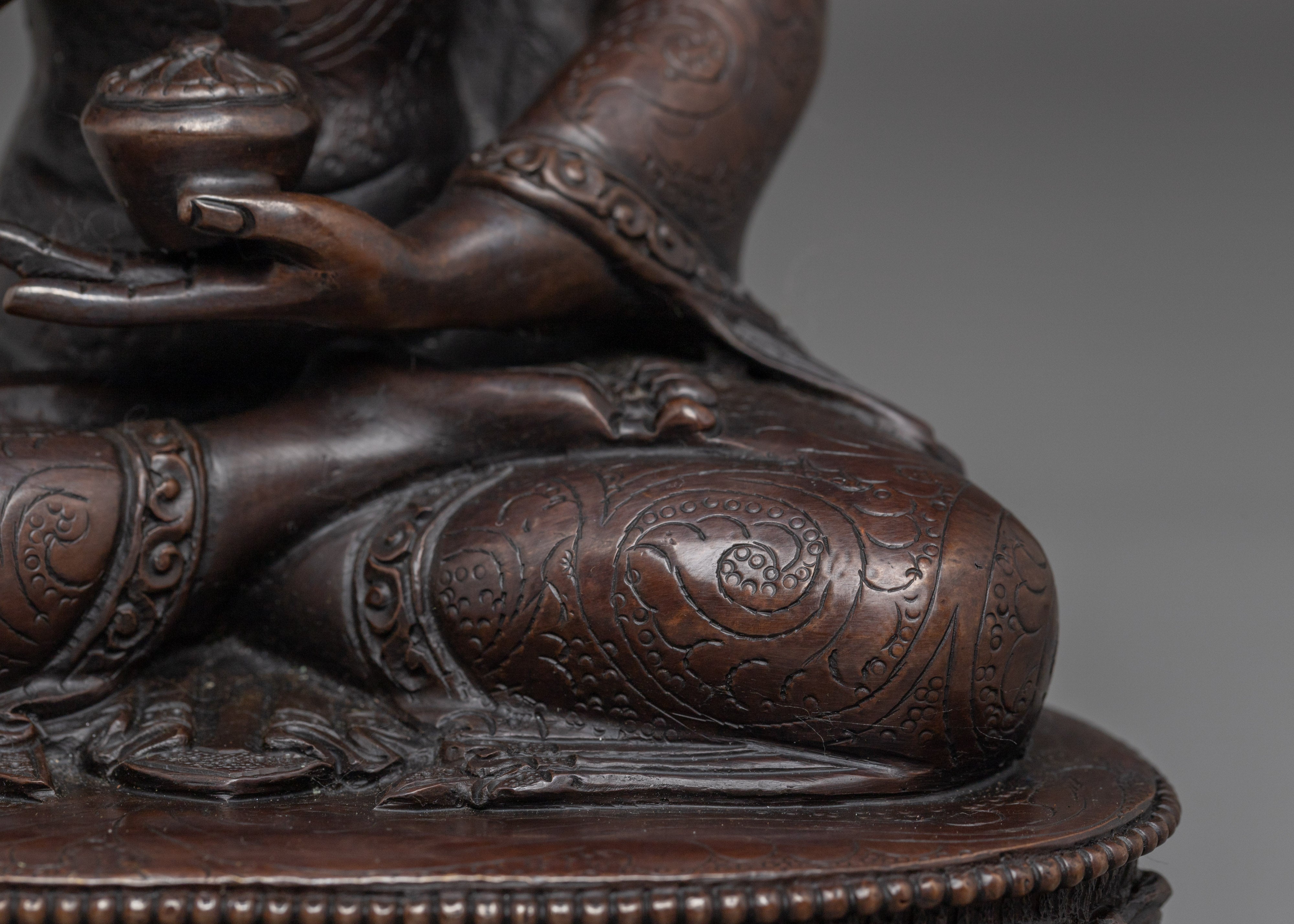 Handmade Oxidized Statue of Amogasiddhi | Wisdom of Unfailing Accomplishment