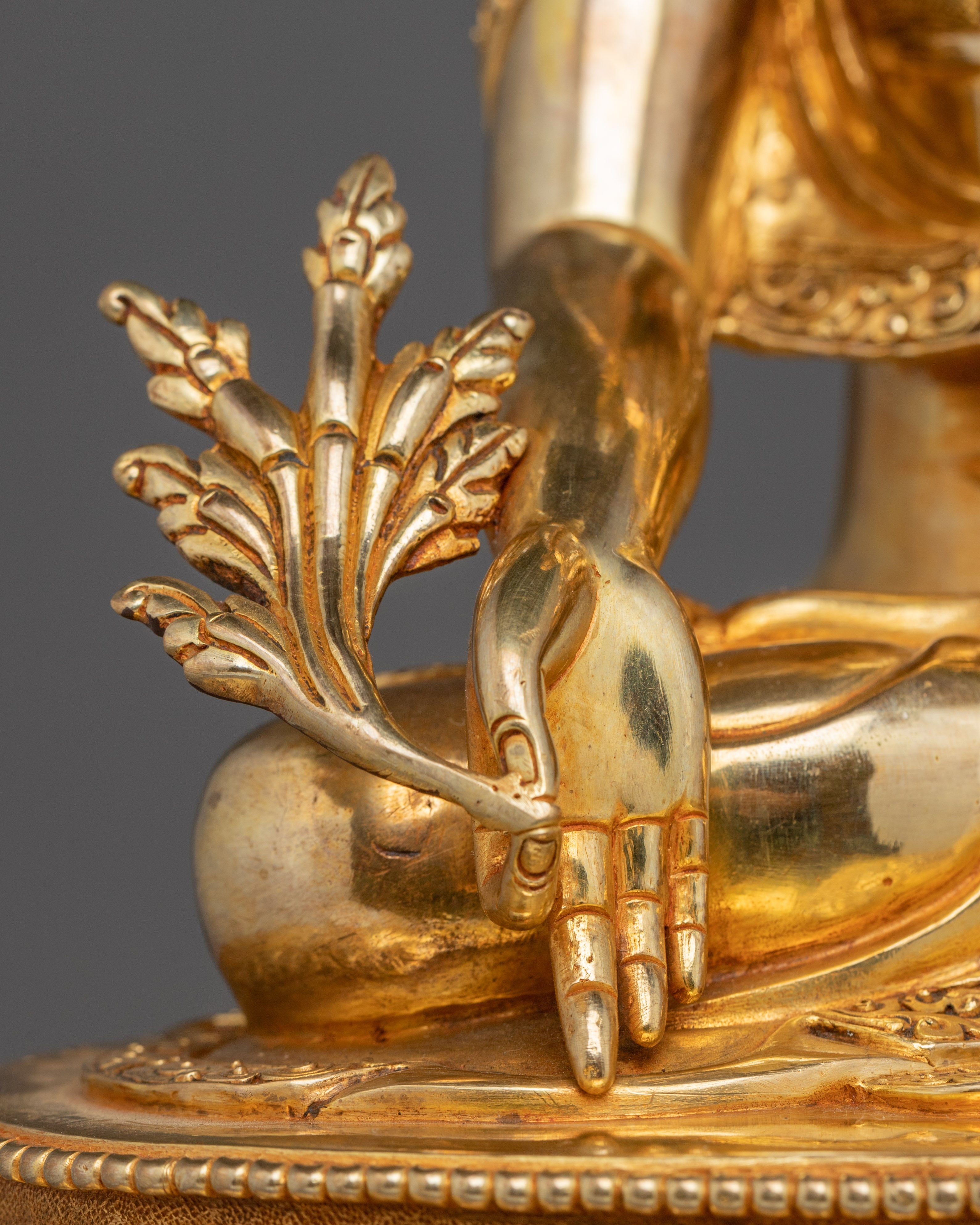 Handmade Healing Buddha Statue: The Compassionate Healer