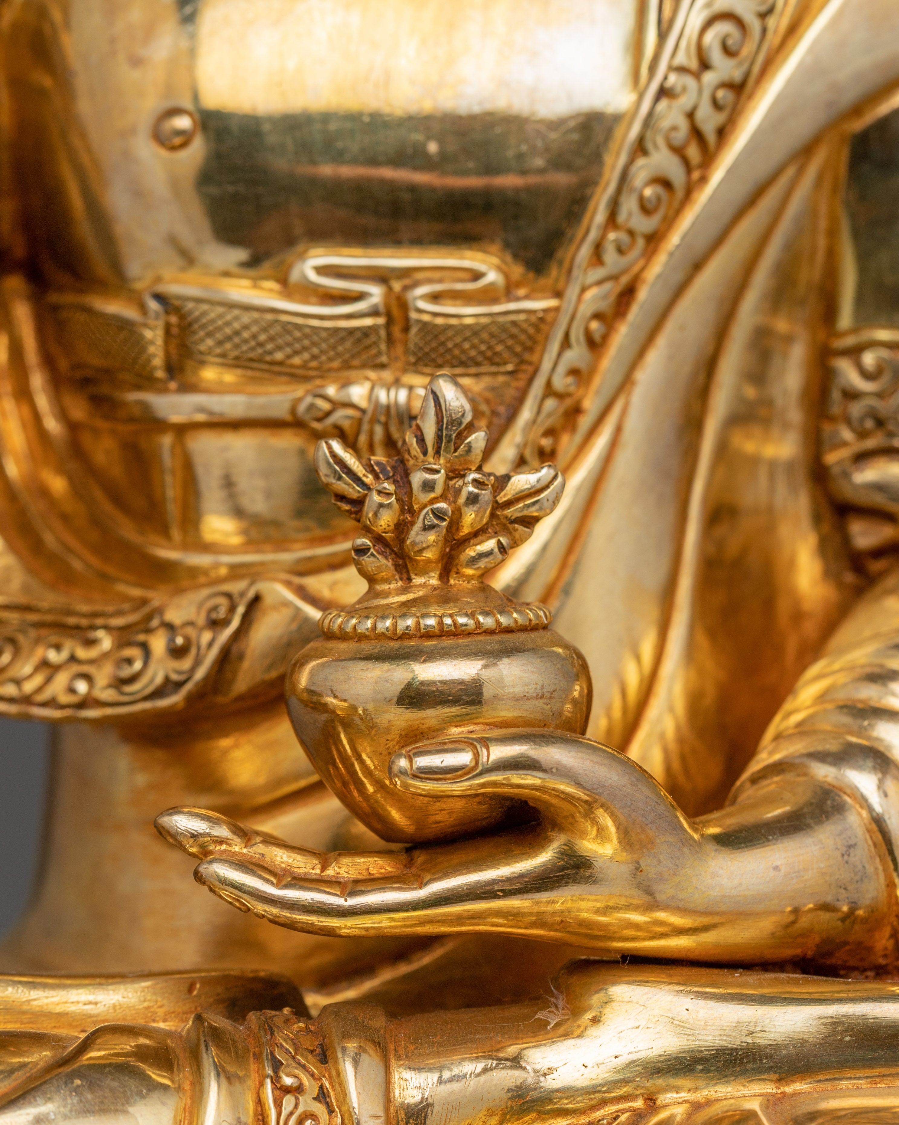 Handmade Healing Buddha Statue: The Compassionate Healer