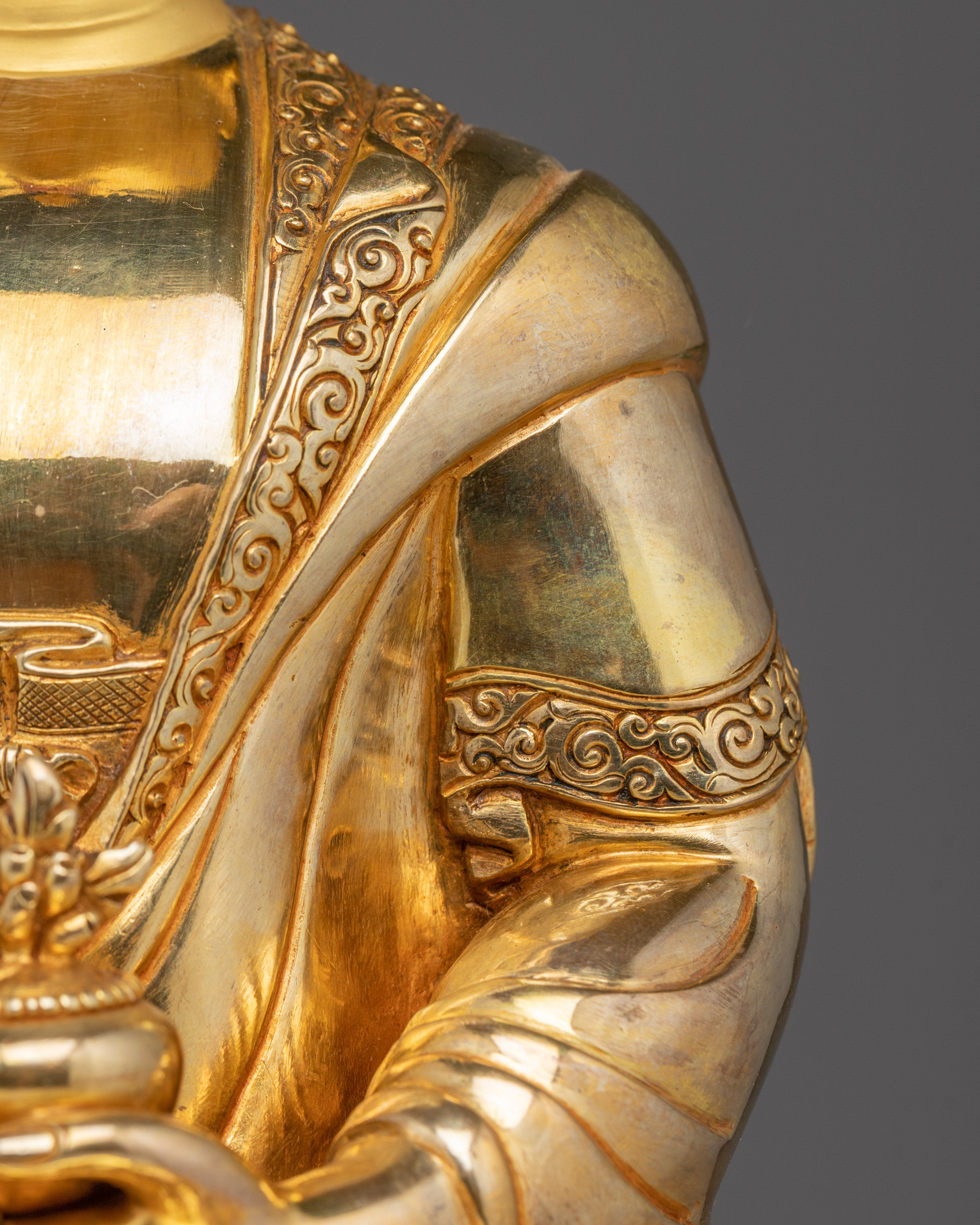 Handmade Healing Buddha Statue: The Compassionate Healer