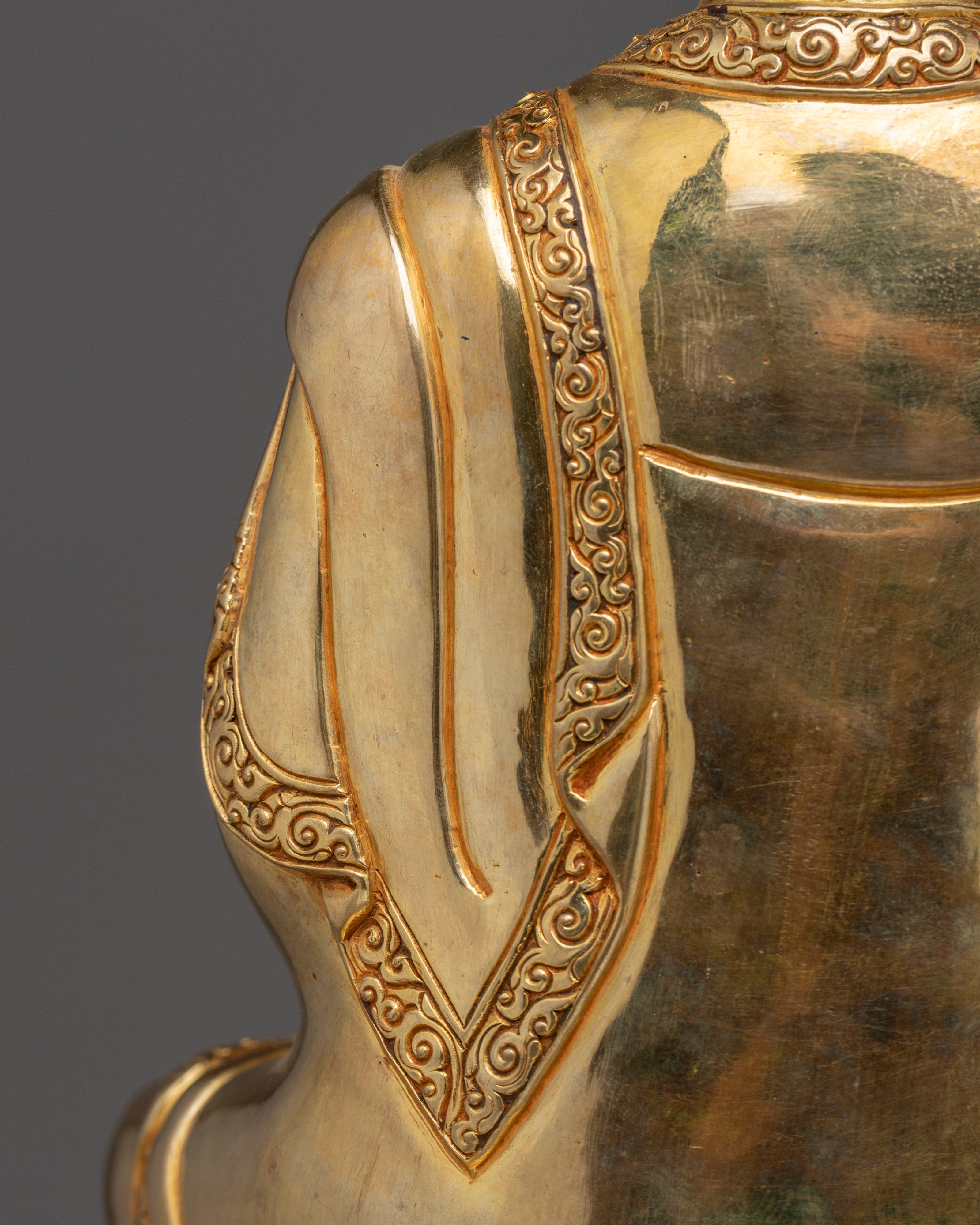 Handmade Healing Buddha Statue: The Compassionate Healer