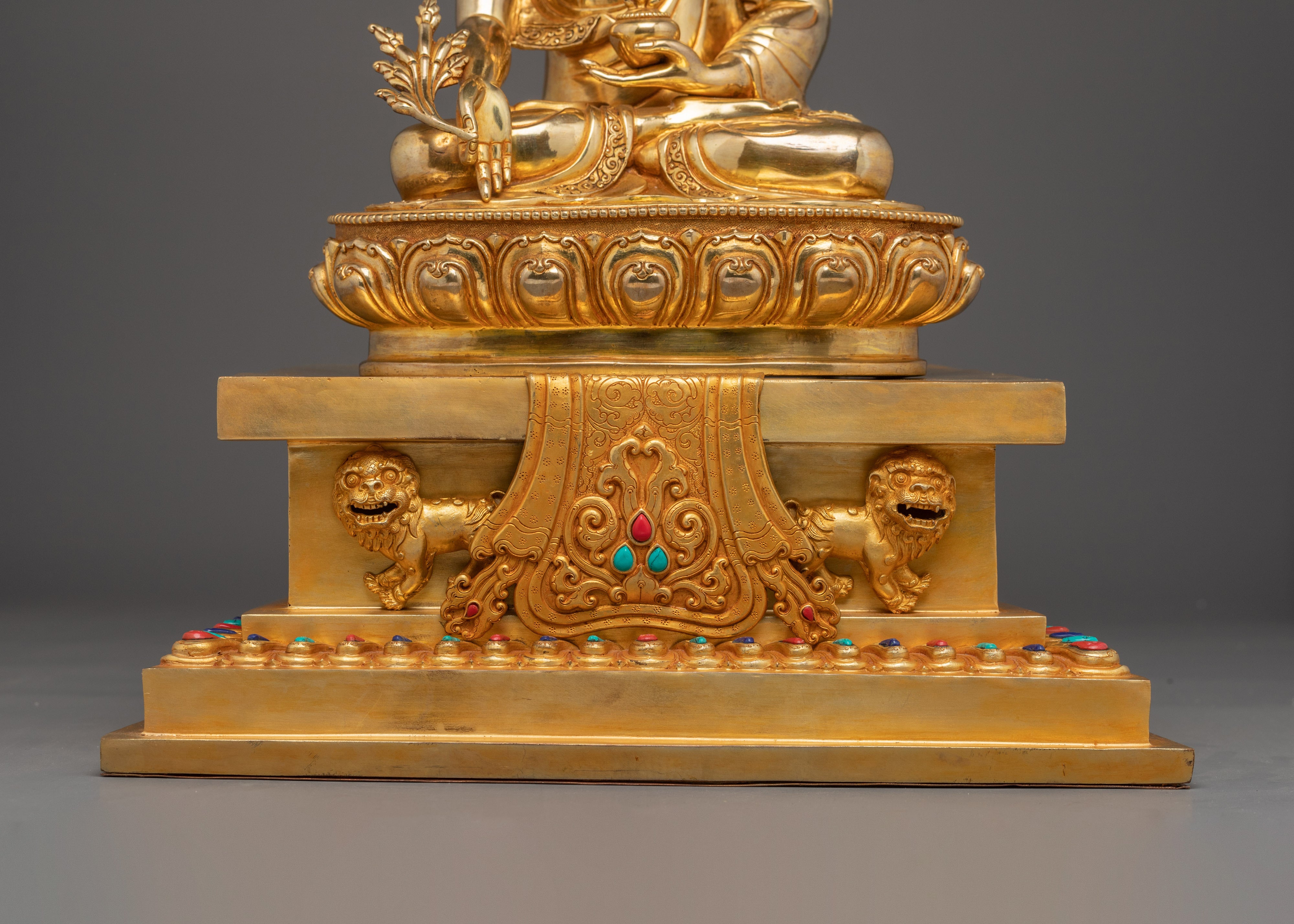 Handmade Healing Buddha Statue: The Compassionate Healer