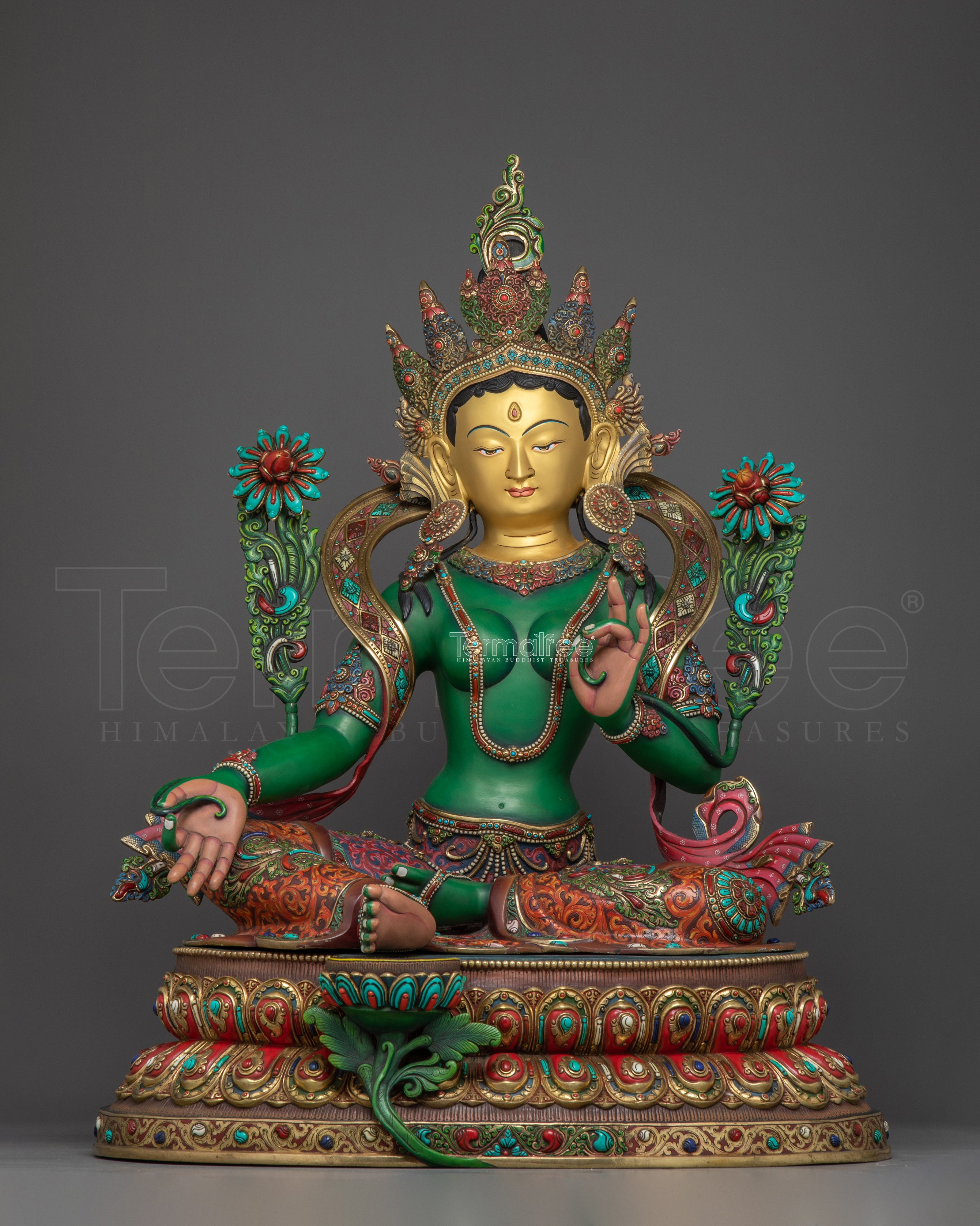 Himalayan Shyama Tara Statue: The Mother of All Buddhas