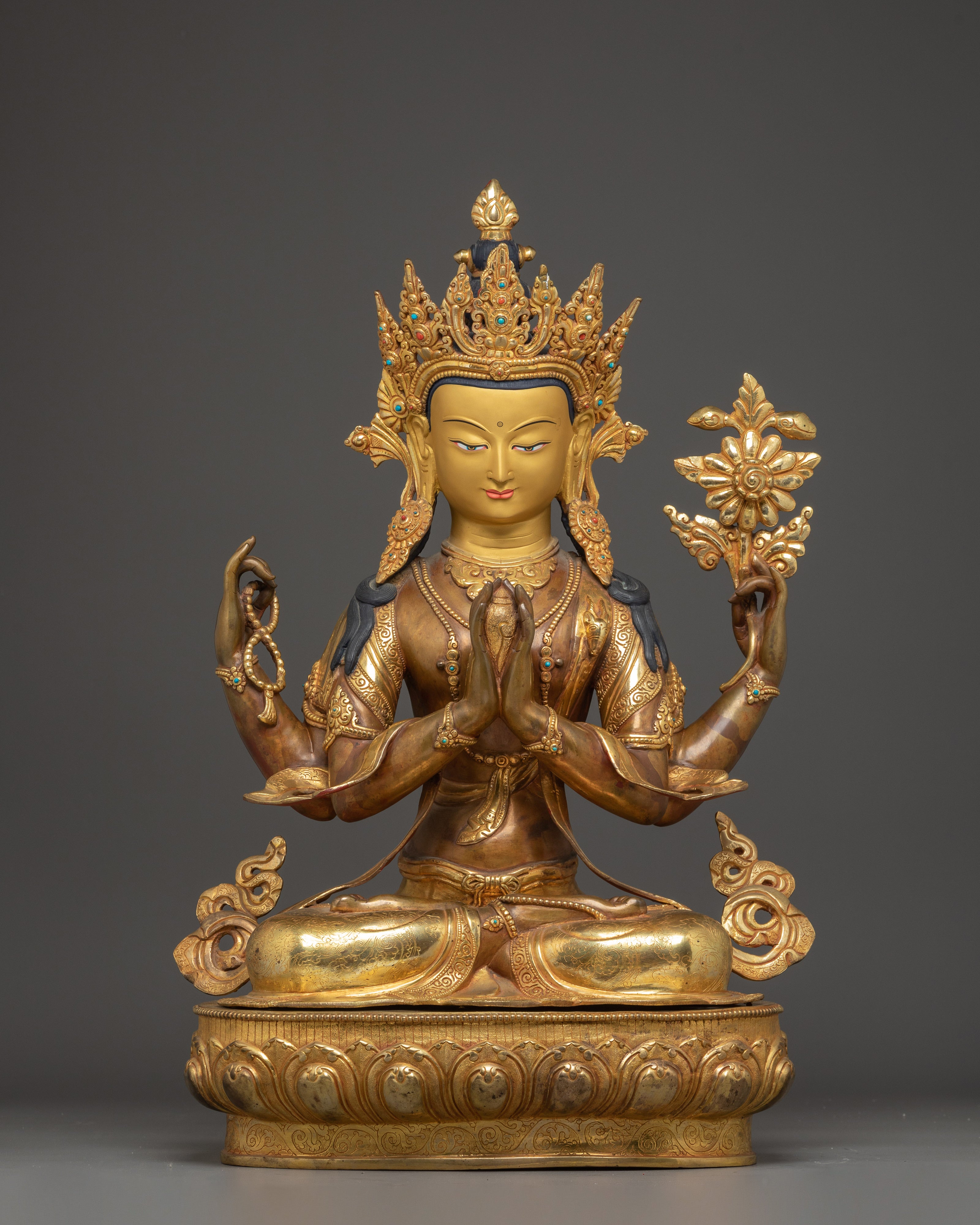 Statue of Chenrezig: The Bodhisattva of Infinite Compassion