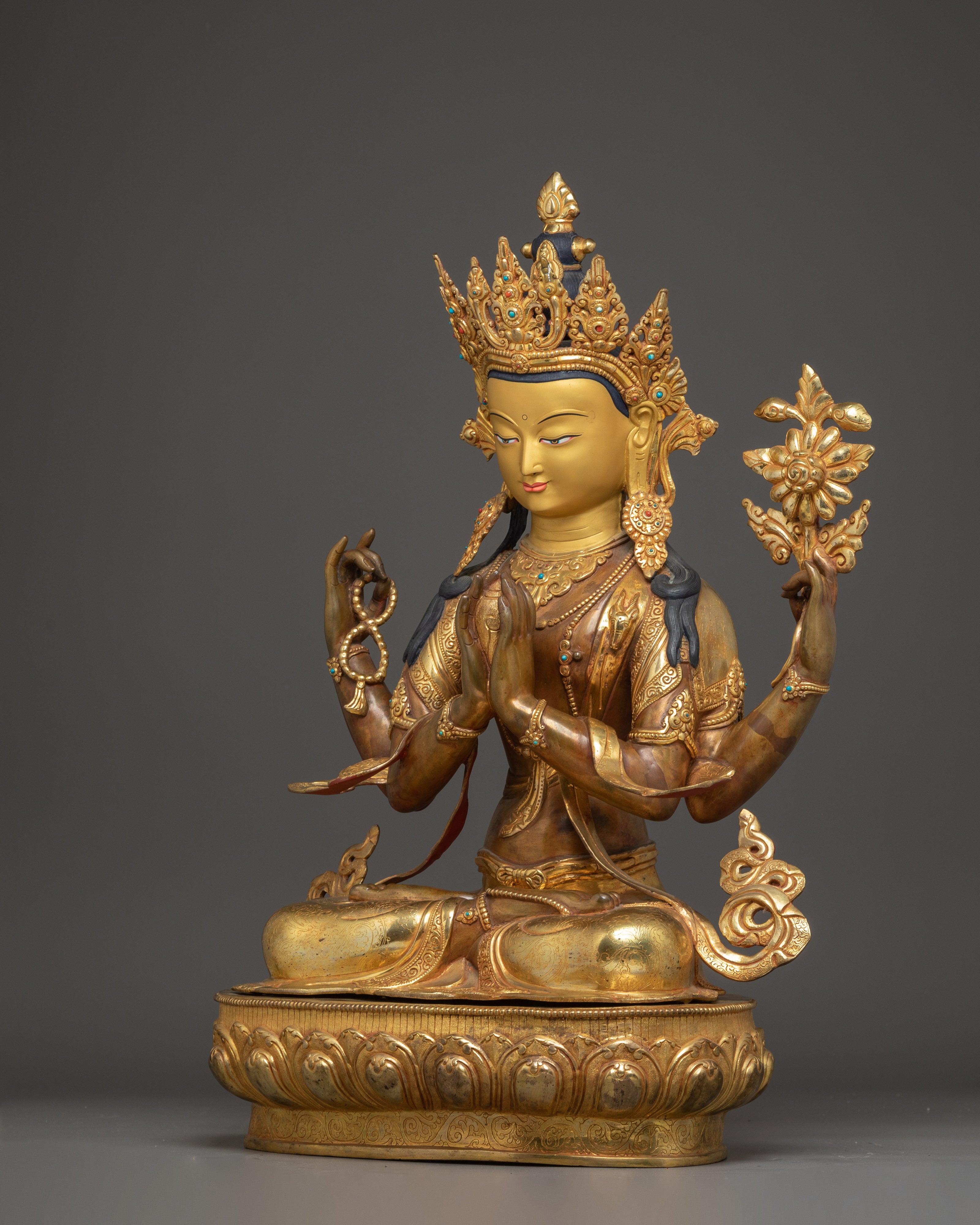 Statue of Chenrezig: The Bodhisattva of Infinite Compassion
