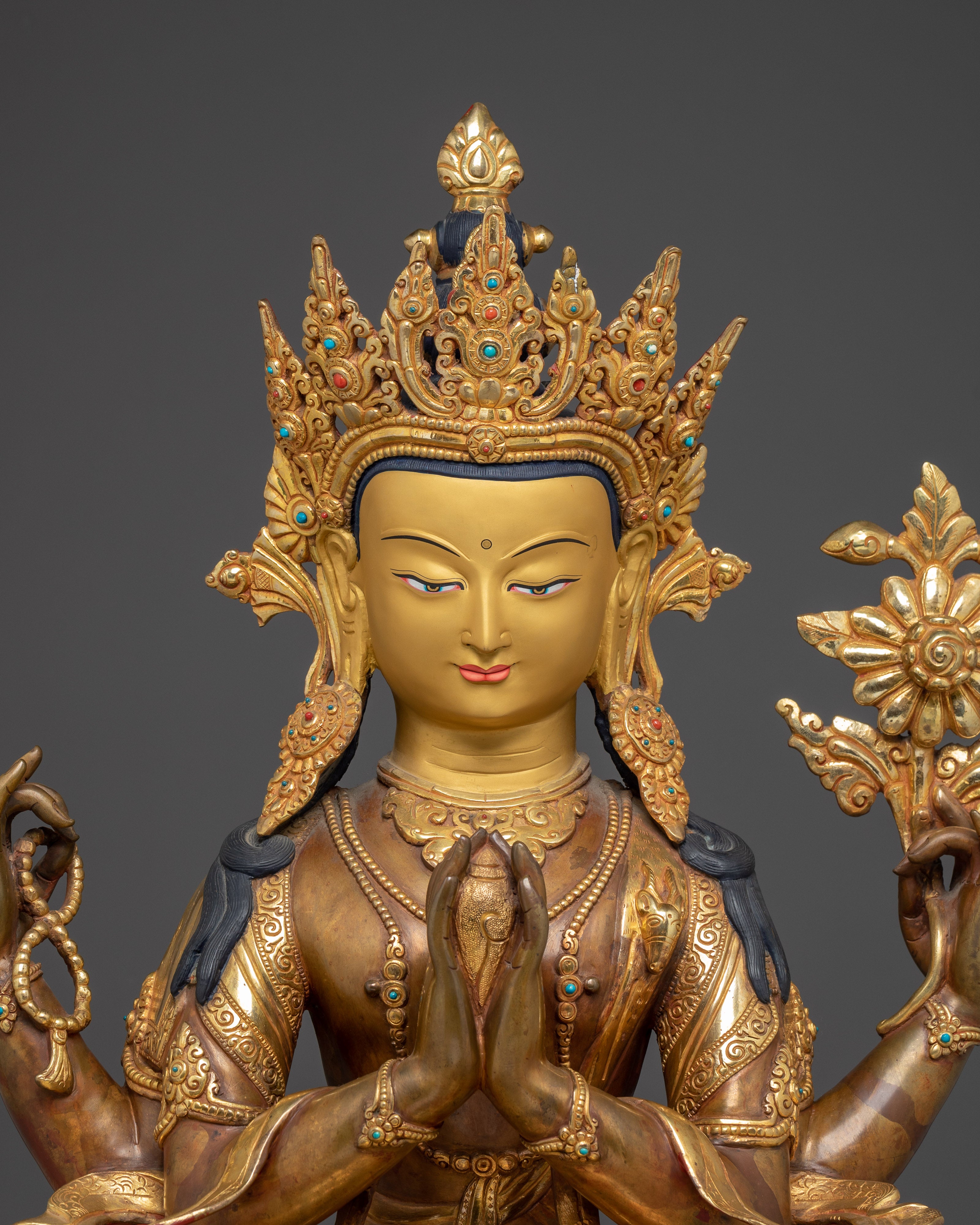Statue of Chenrezig: The Bodhisattva of Infinite Compassion